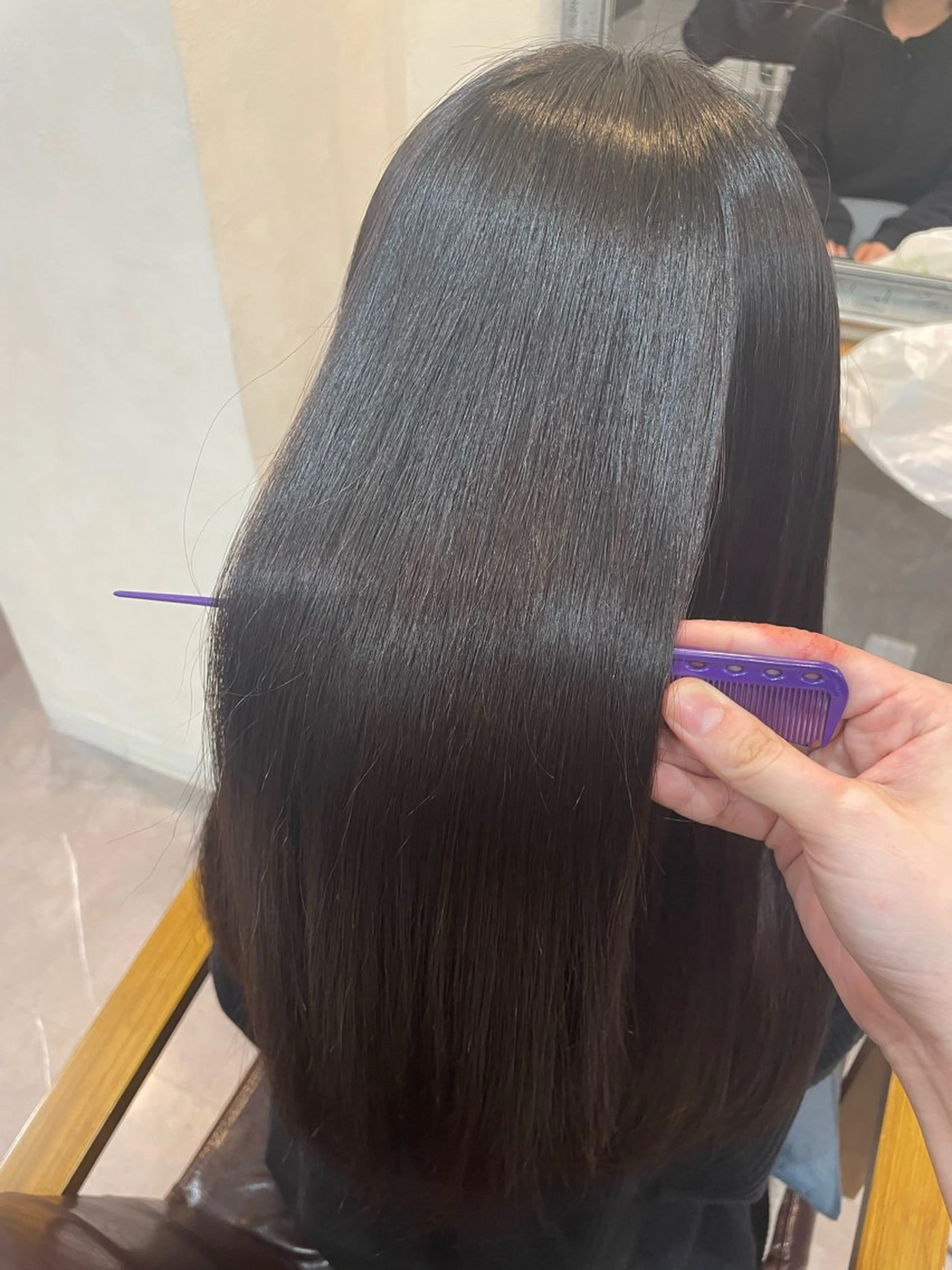 ロング 縮毛矯正 オーダーメイドサロン Maestro by Nerine錦糸町 【マエストロ】所属・💌ᩚ髪質改善/縮毛 /セイカ🪽ྀིのヘアスタイル