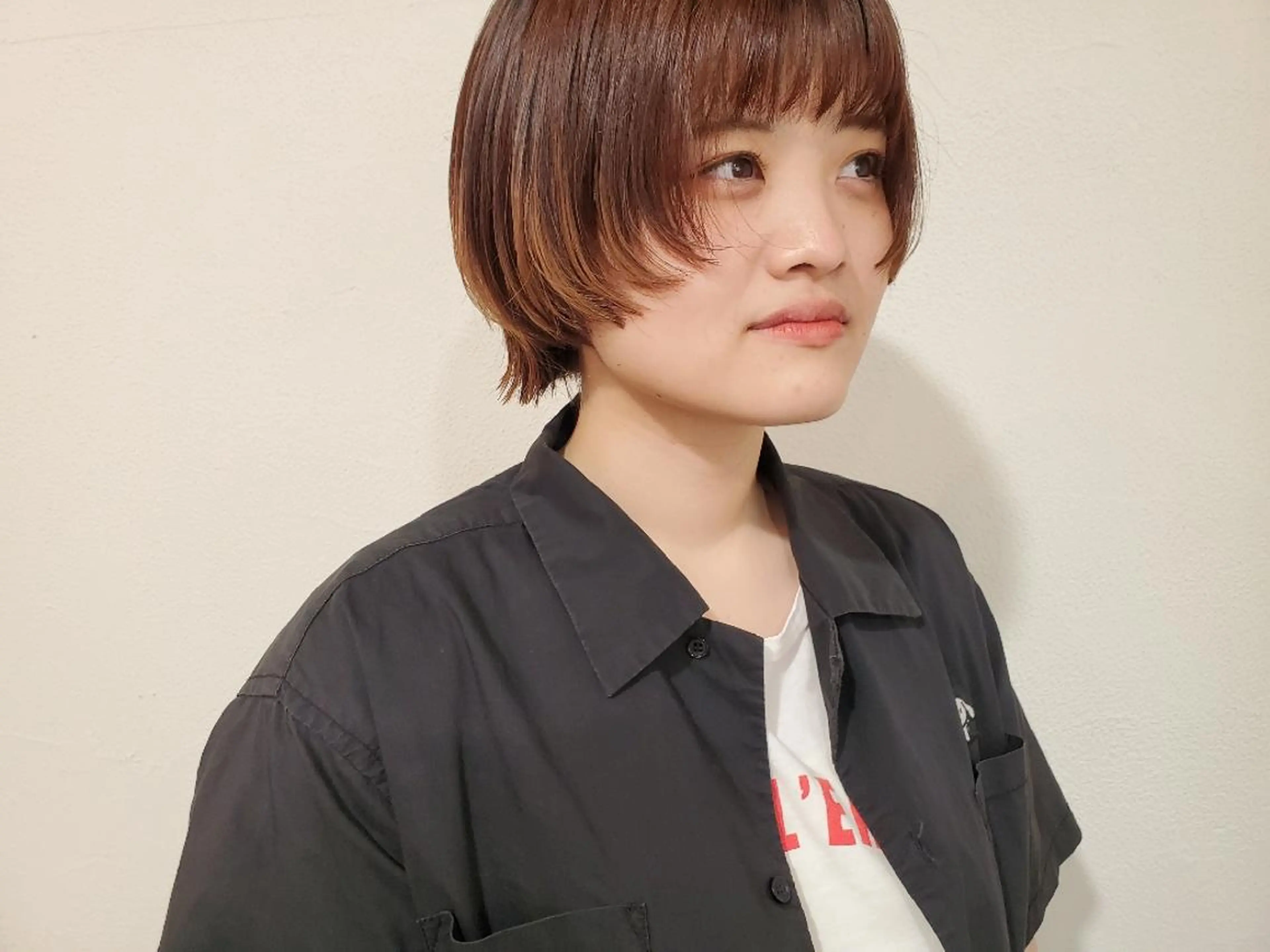 ショート ボブ ウルフカット パ ルのヘアスタイル