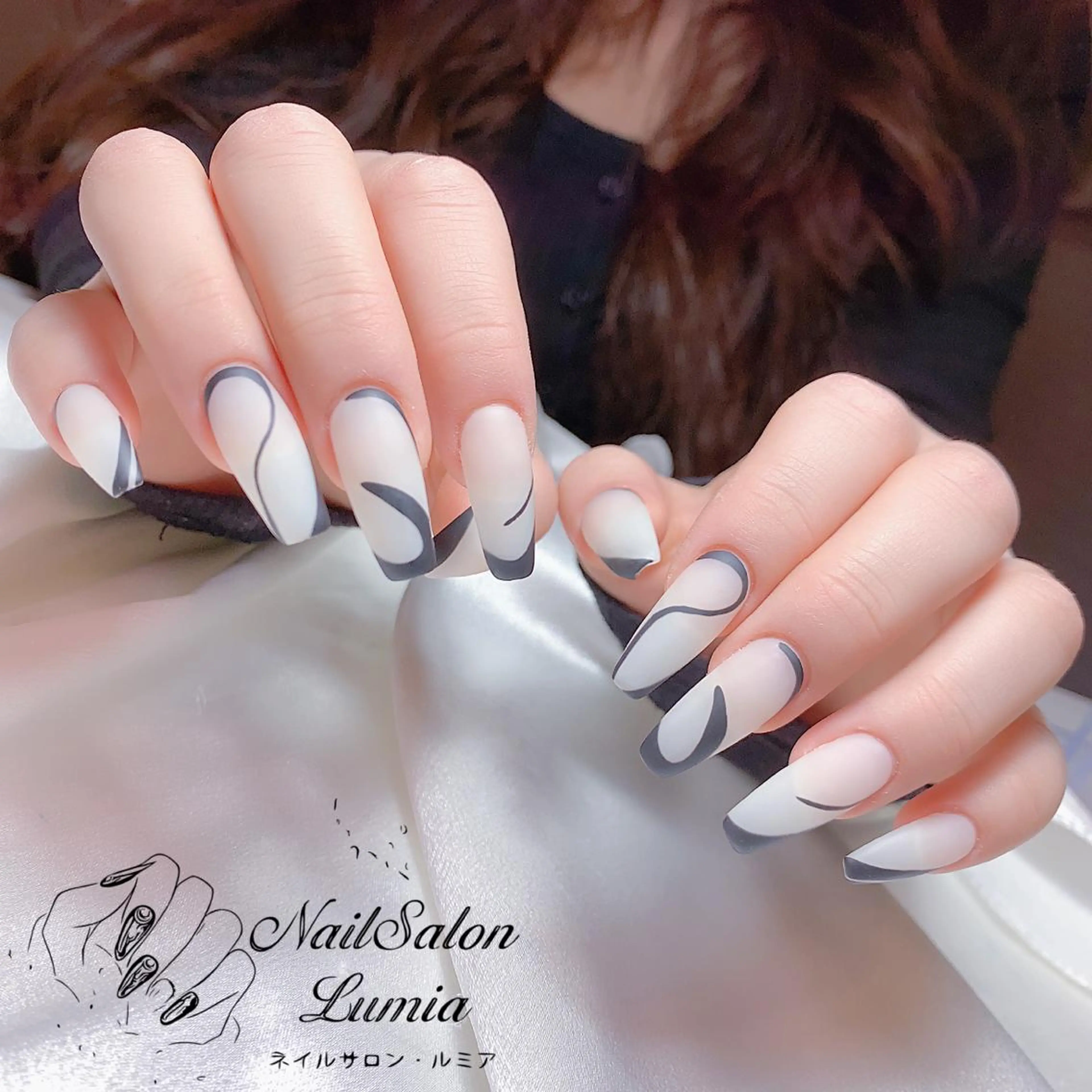 ネイル ハンドネイル ネイルサロン ルミア Lumia 店長のネイルデザイン