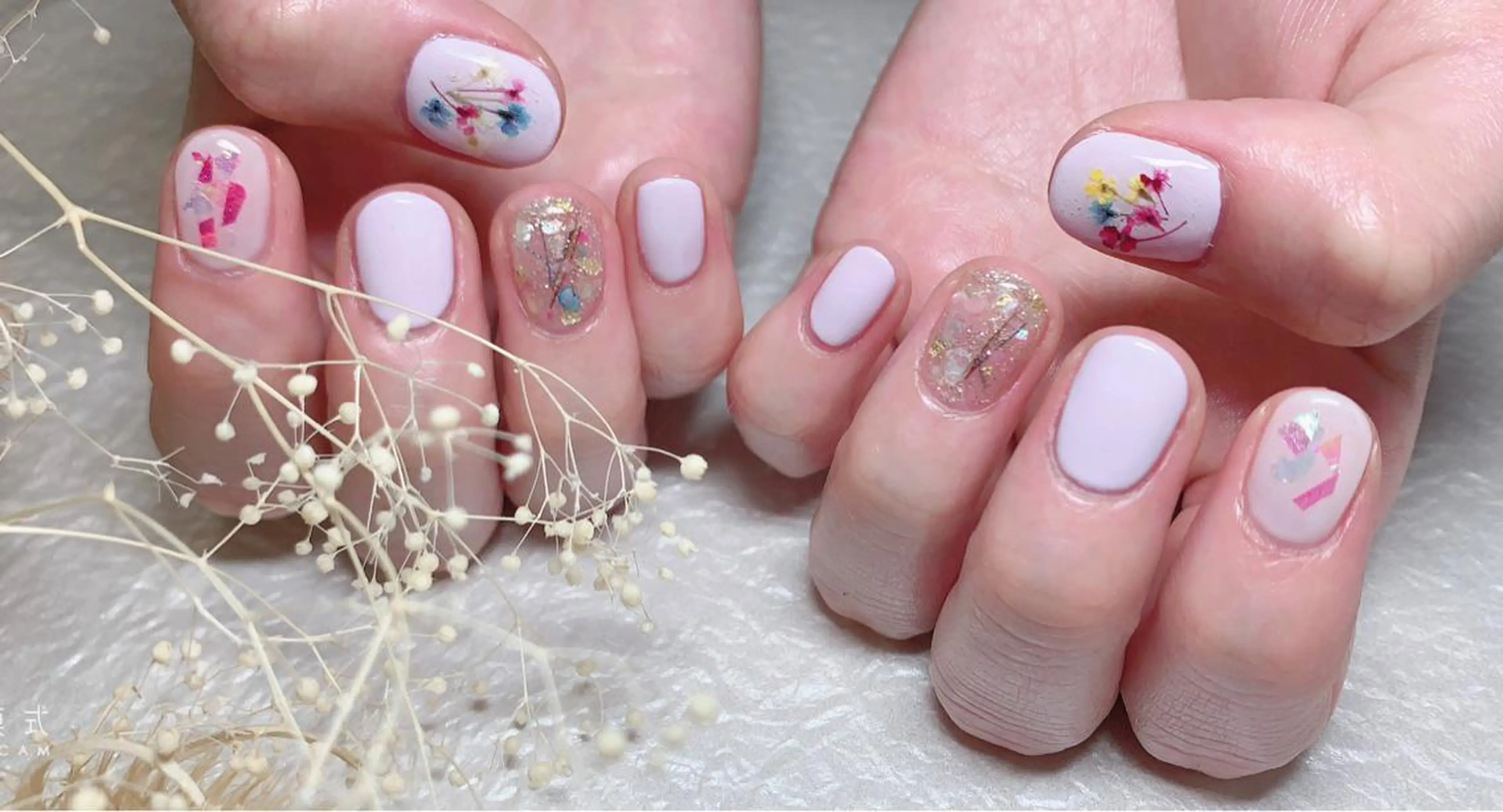 ネイル フラワーネイル SYR nail salonのネイルデザイン