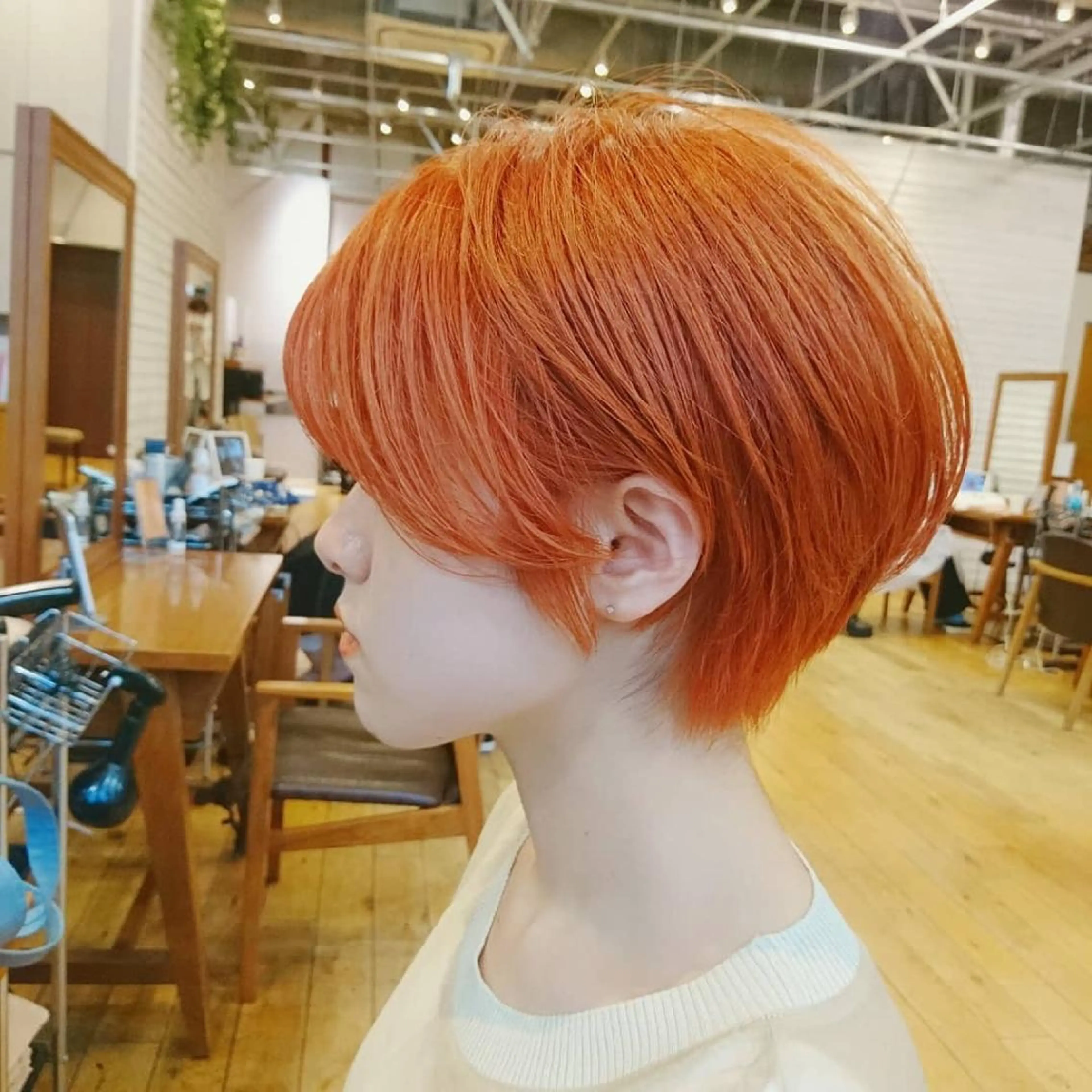 ショート カラー 髪質改善🌸縮毛矯正 専門家💖後藤のヘアスタイル