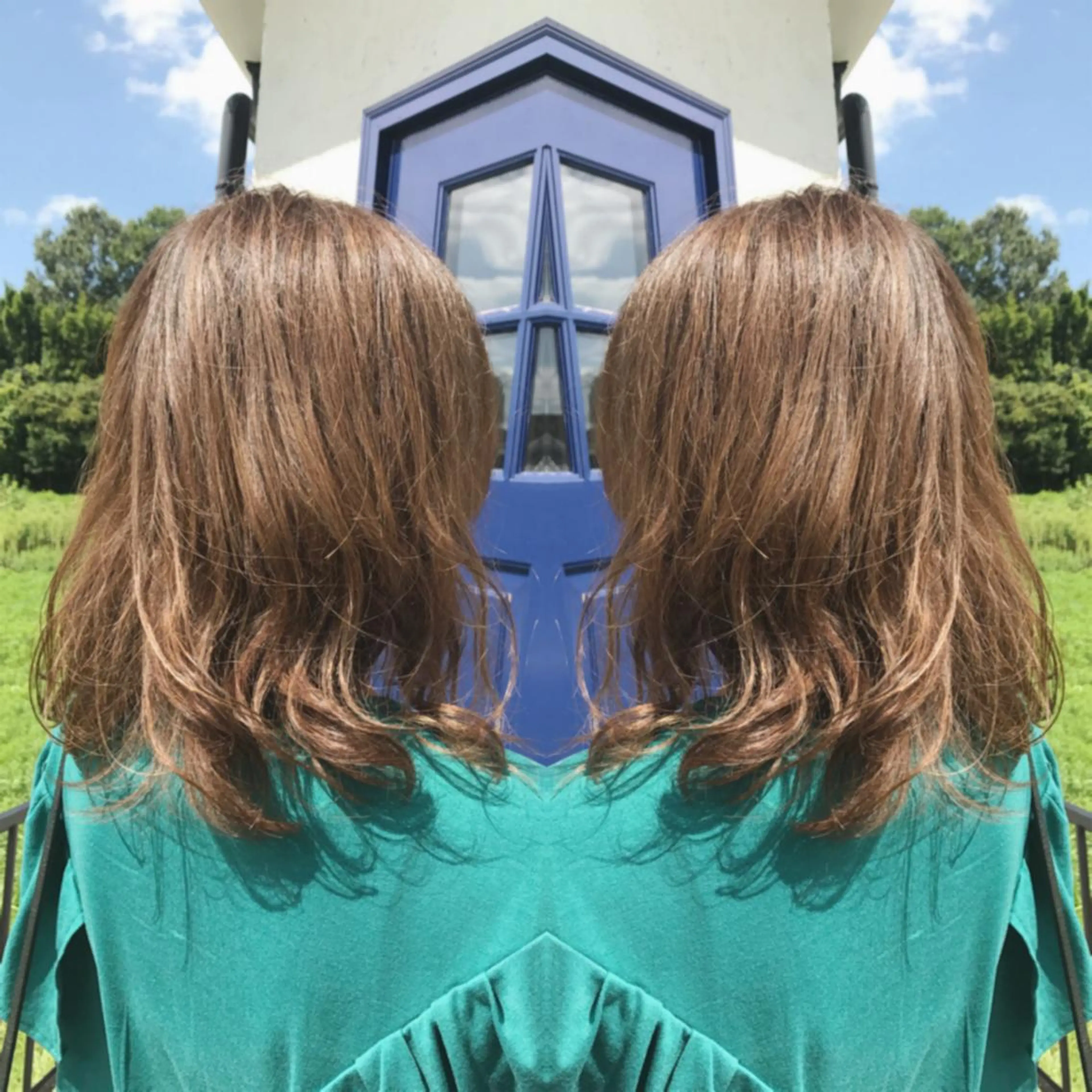 ミディアム カラー 重政 和樹のヘアスタイル