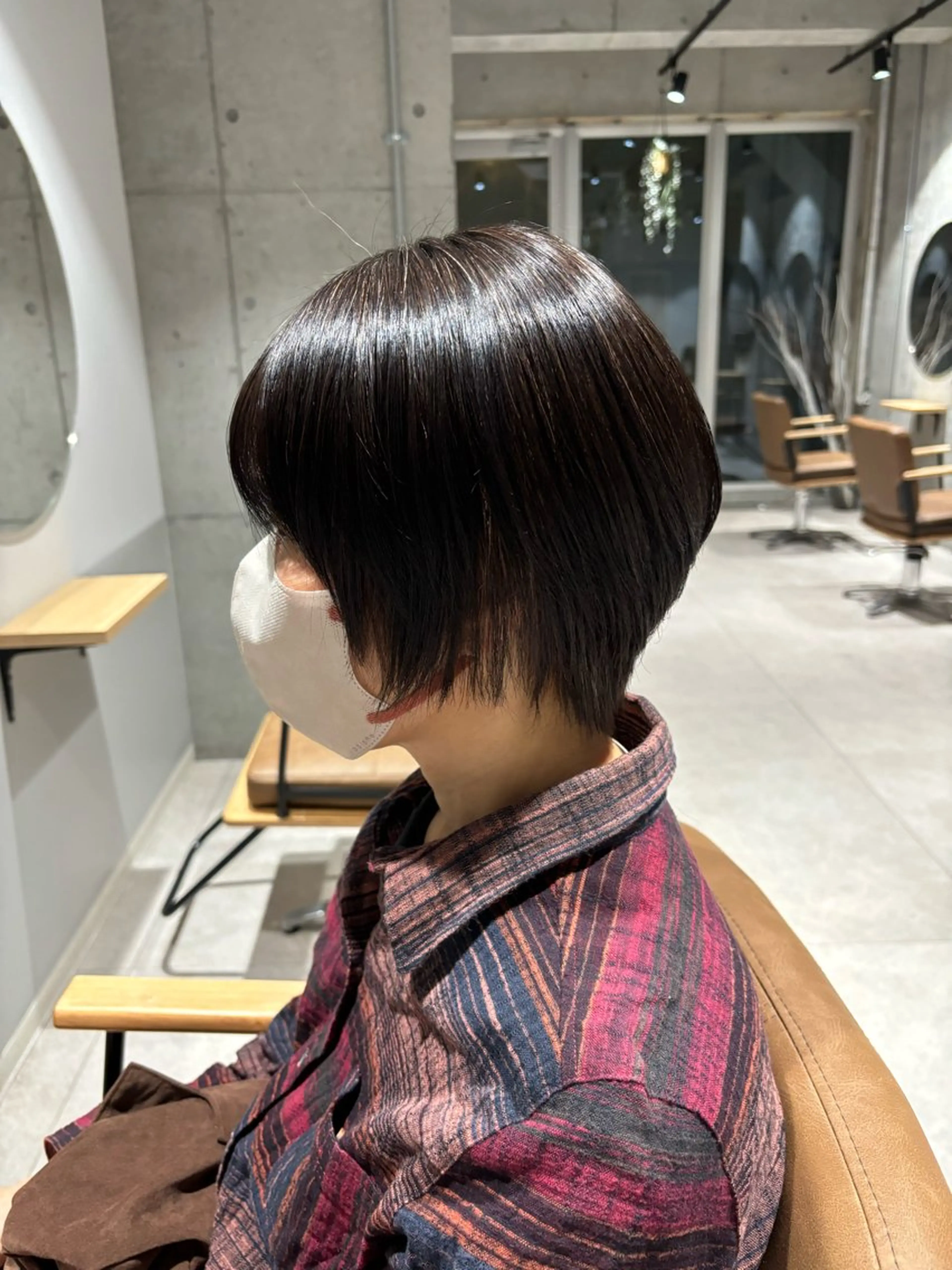 ショート ショートヘア 縮毛矯正 LOOSE立川 SHIMODA🧸のヘアスタイル
