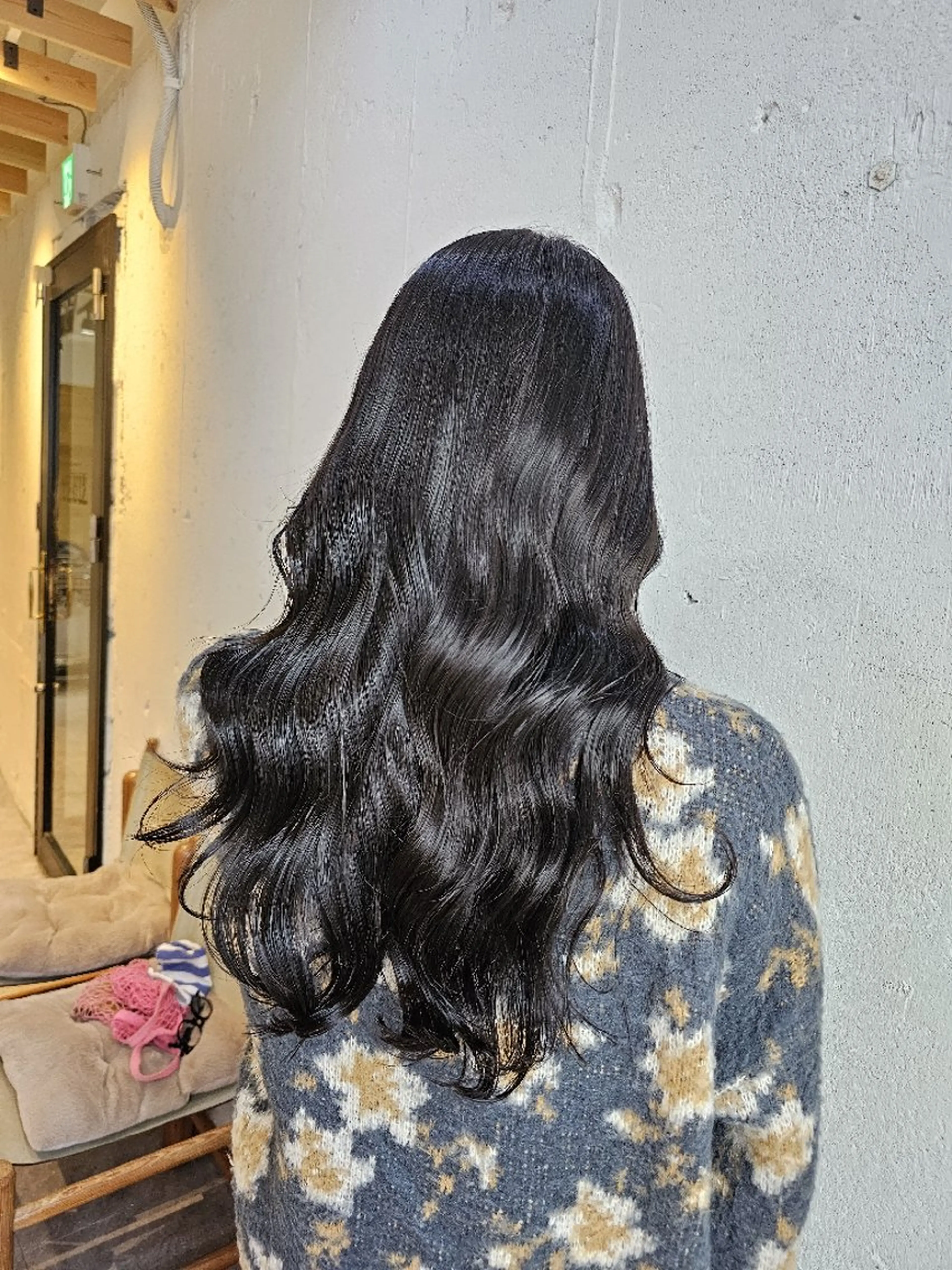 ロング Ayu🐾縮毛矯正/ ブリーチ無しカラーのヘアスタイル