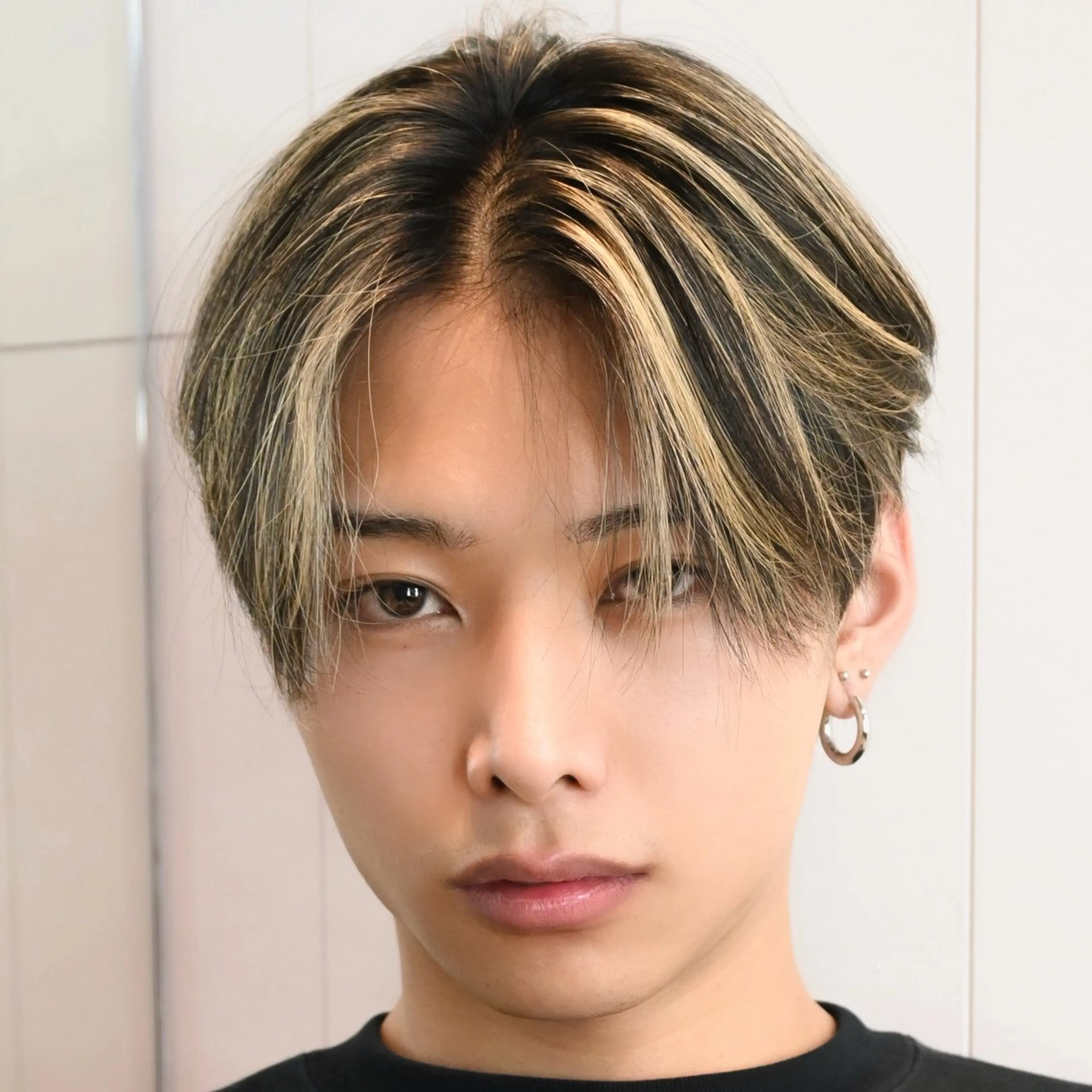 メンズ 池袋センターパート 特化YUUKIのヘアスタイル