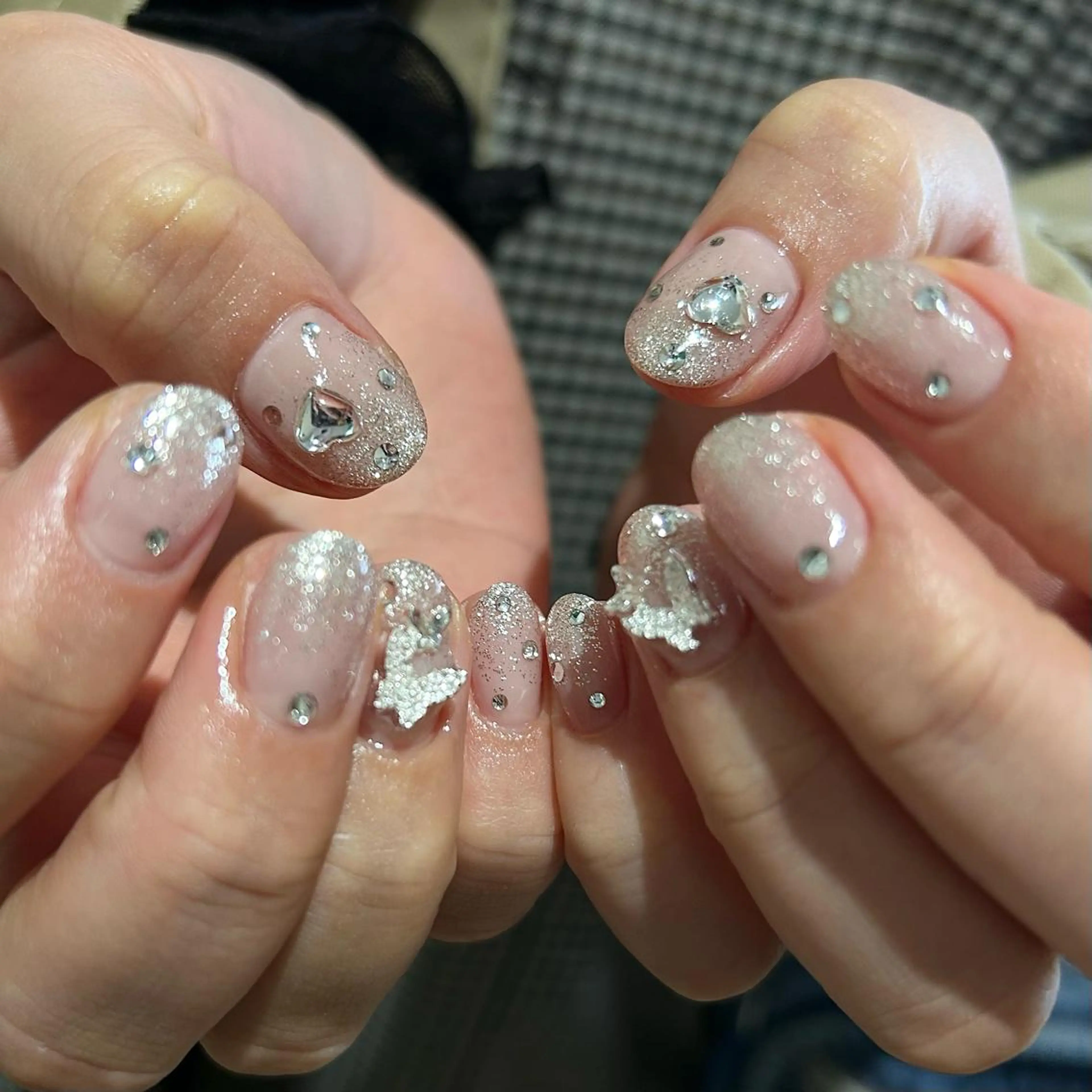 ネイル パラあり！フィルイン 美フォルムのネイルデザイン