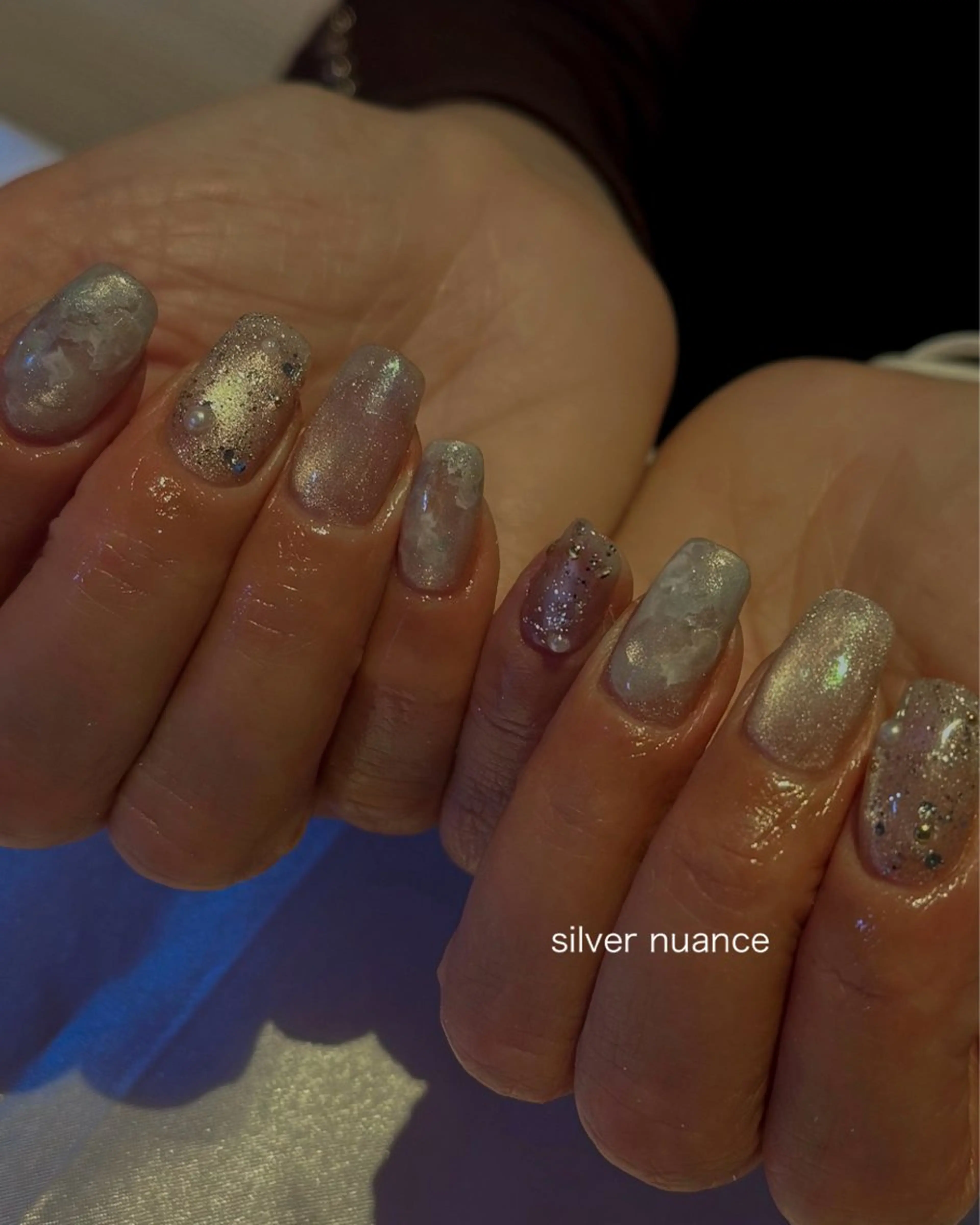 ネイル ニュアンスネイル パラジェルプレミアムサロン　SINCE所属・HONAMI パラジェル専門店のネイルデザイン