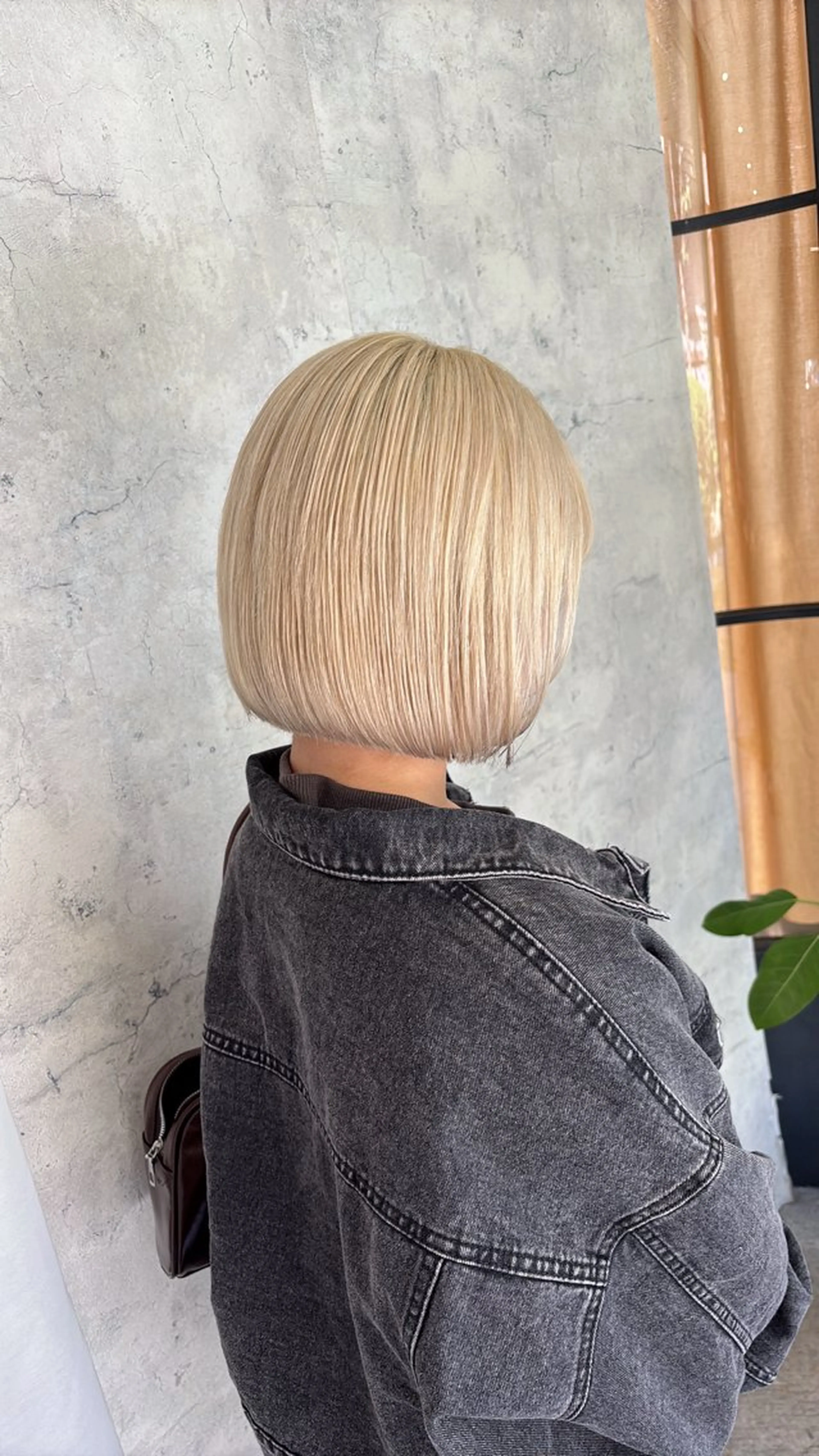 ミディアム ボブ カット 梅田美容室/カット /Maoのヘアスタイル