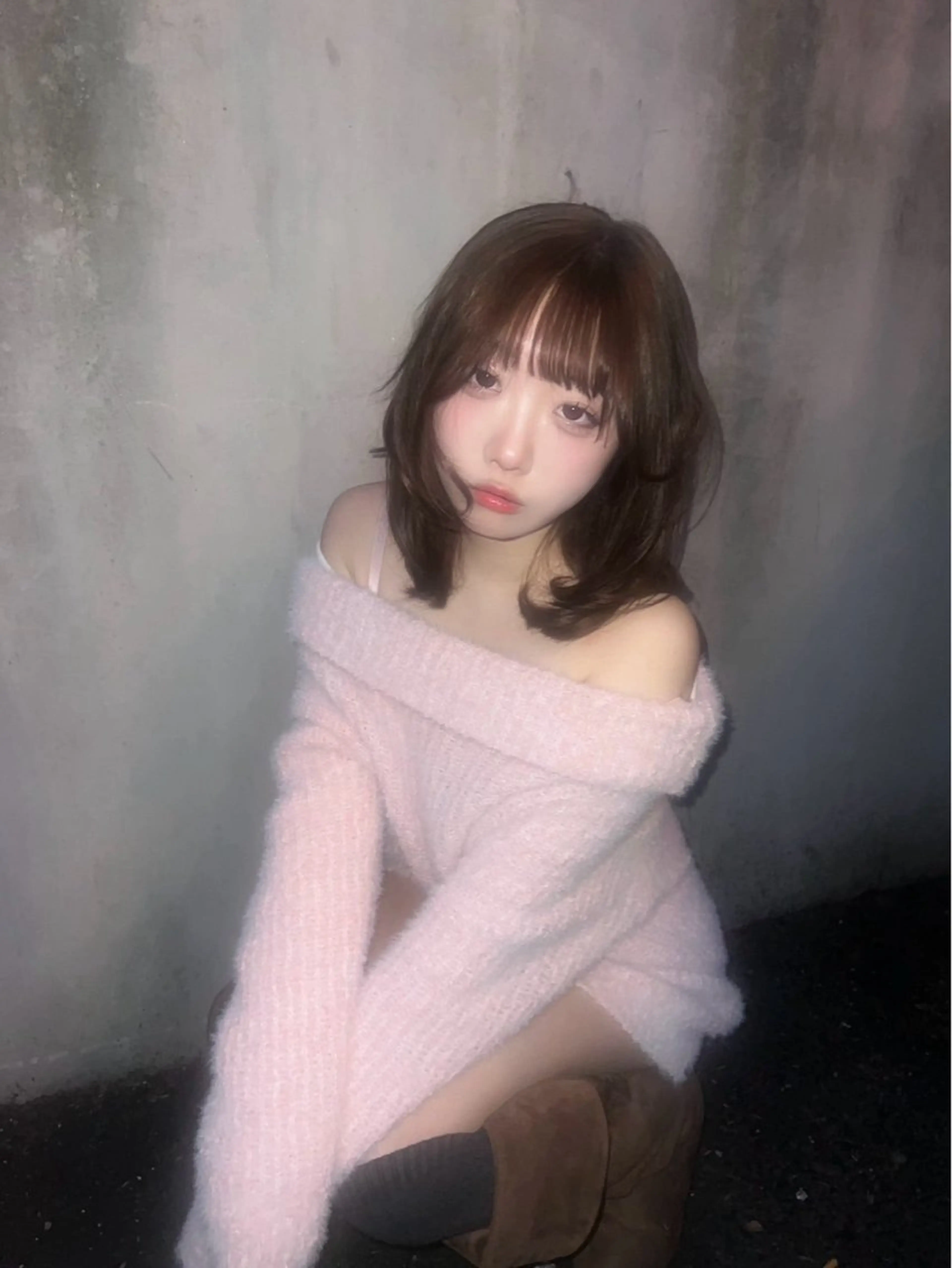 ミディアム ヘアカラー AIRA/ブリーチ ‪/透明感カラーのヘアスタイル