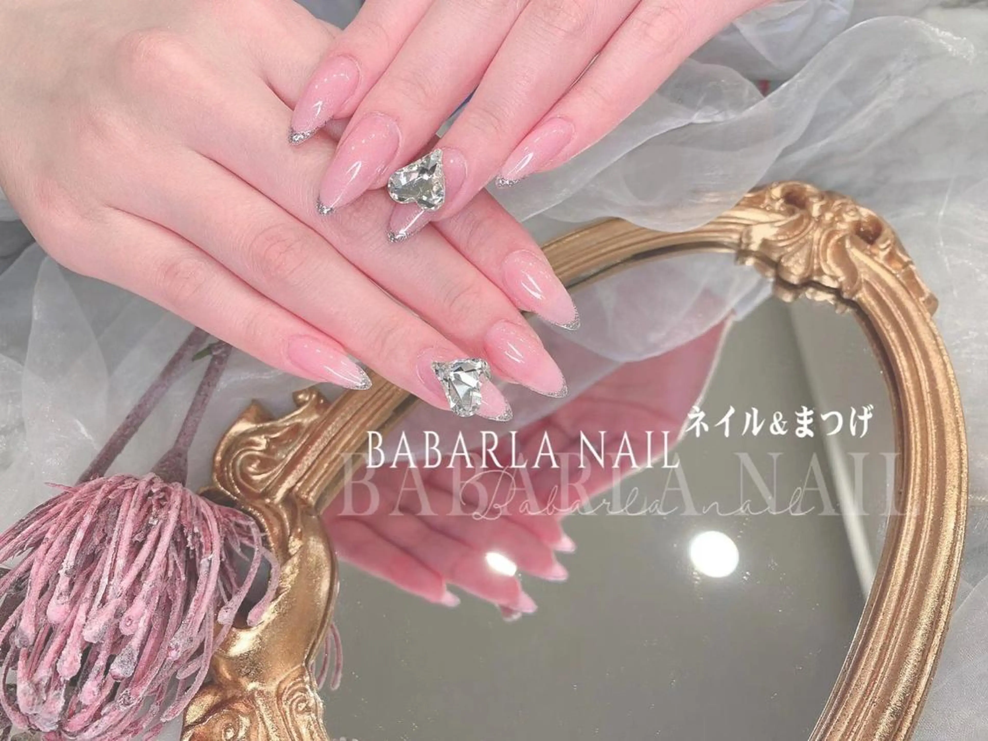 ネイル アートネイル べっ甲ネイル フレンチネイル Babarla nailのネイルデザイン