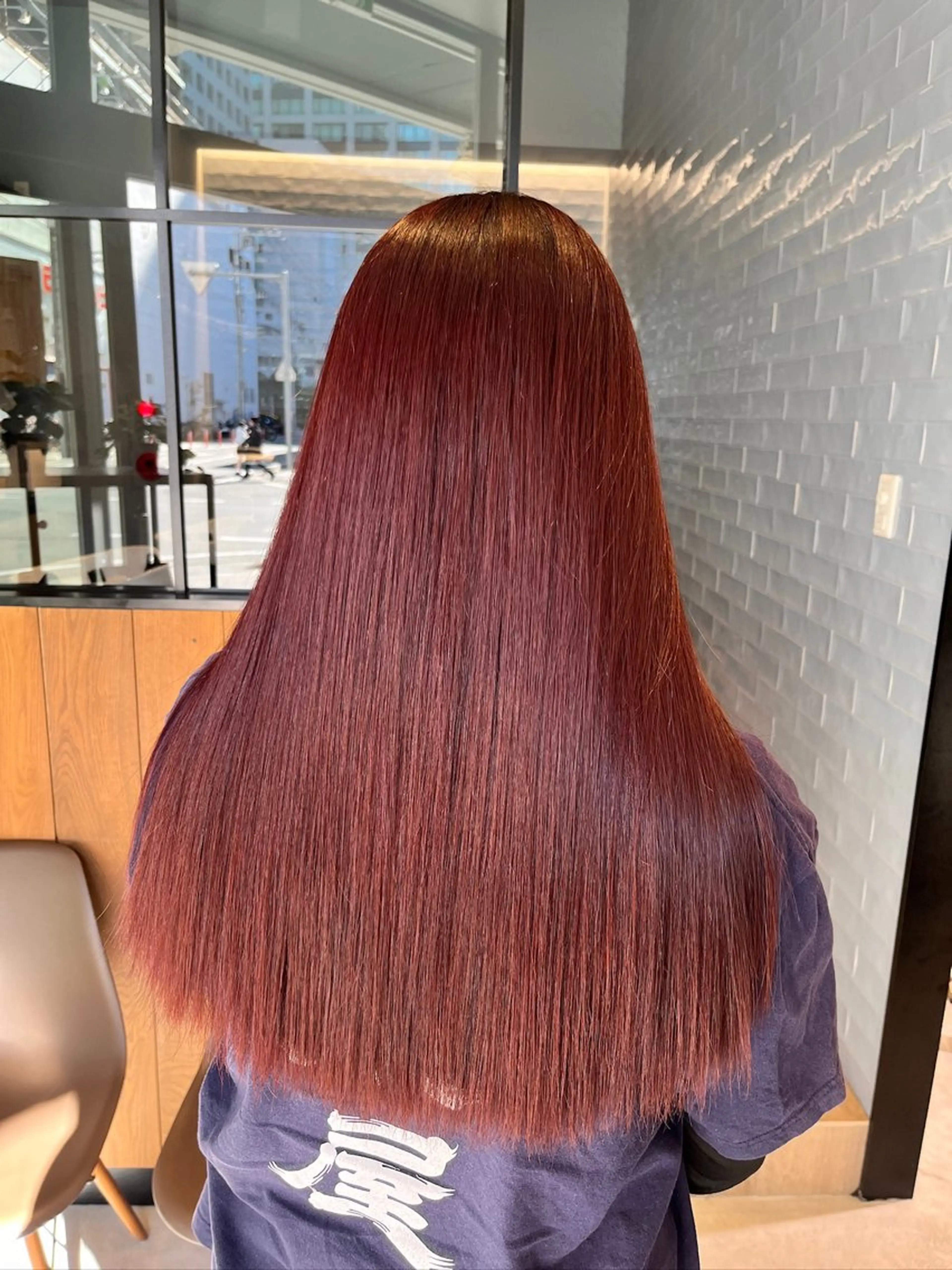 ロング カラー yuuri🎀/大宮 /韓国ヘア/レイヤーのヘアスタイル