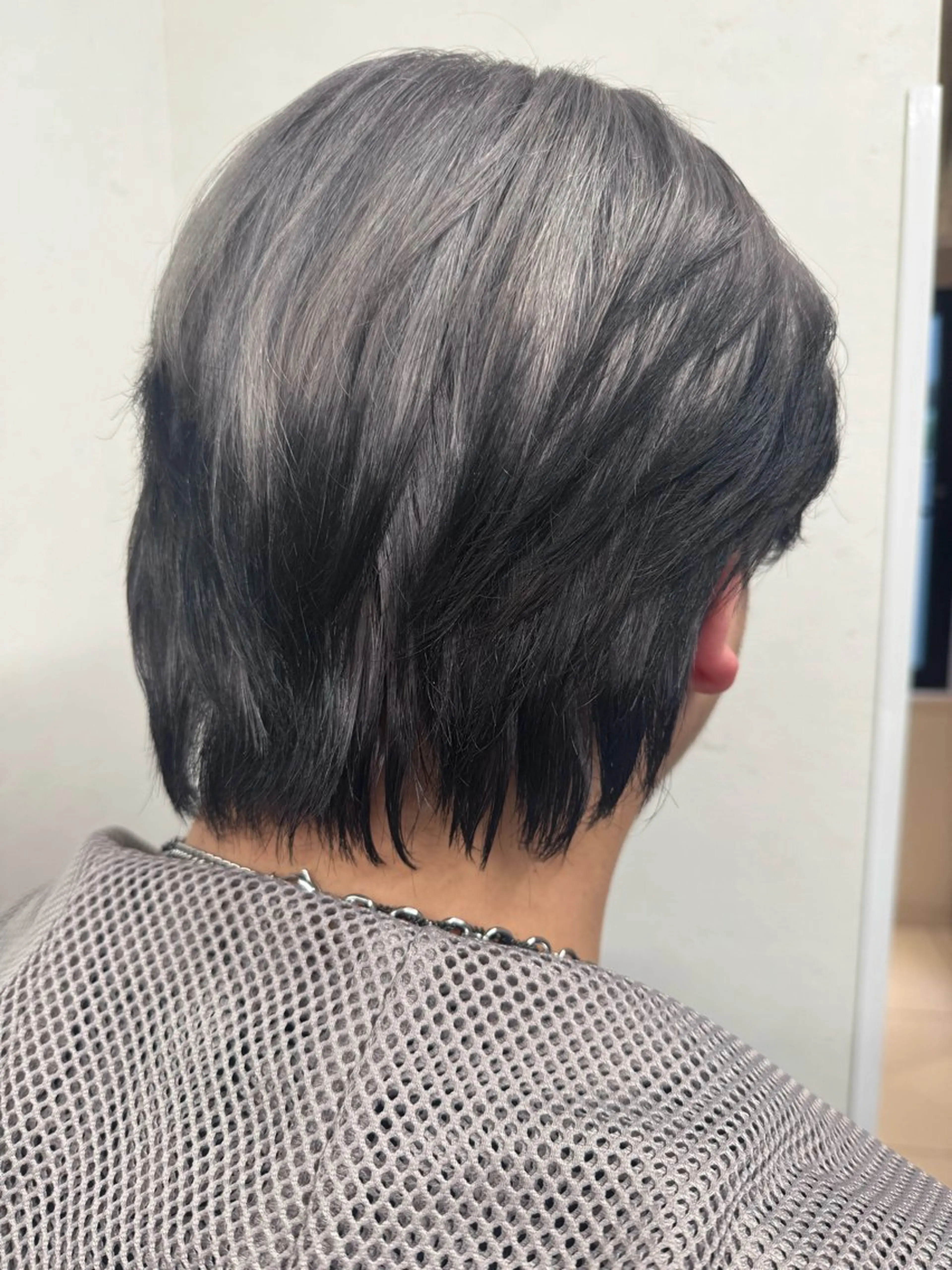 ショート カラー メンズ カット ヘアカラー パーマ/ハイトーン /吉田眞のヘアスタイル