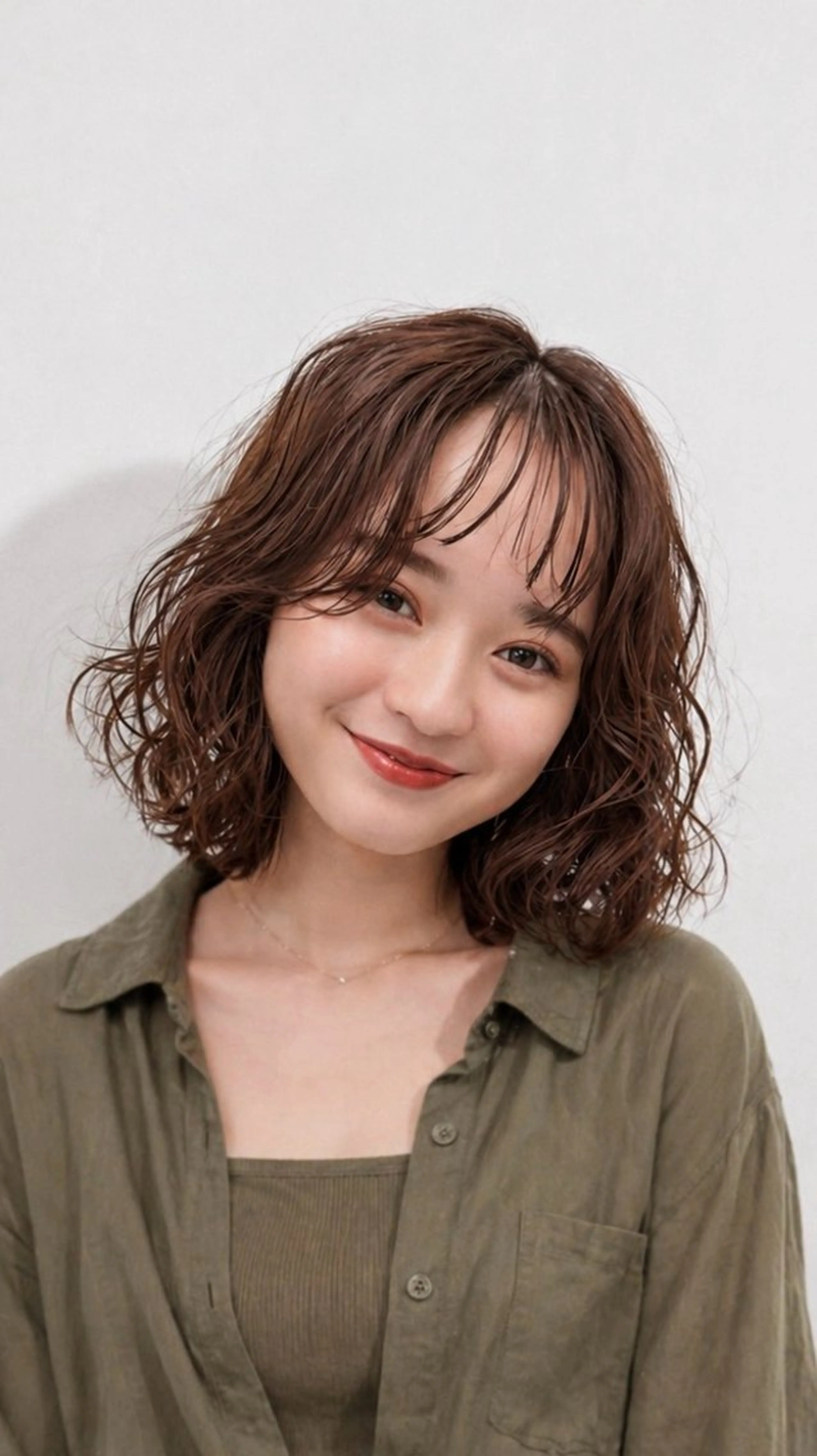 ショート カラー パーマ カット ヘアカラー KAKKY/ショート レイヤー/千種/池下のヘアスタイル