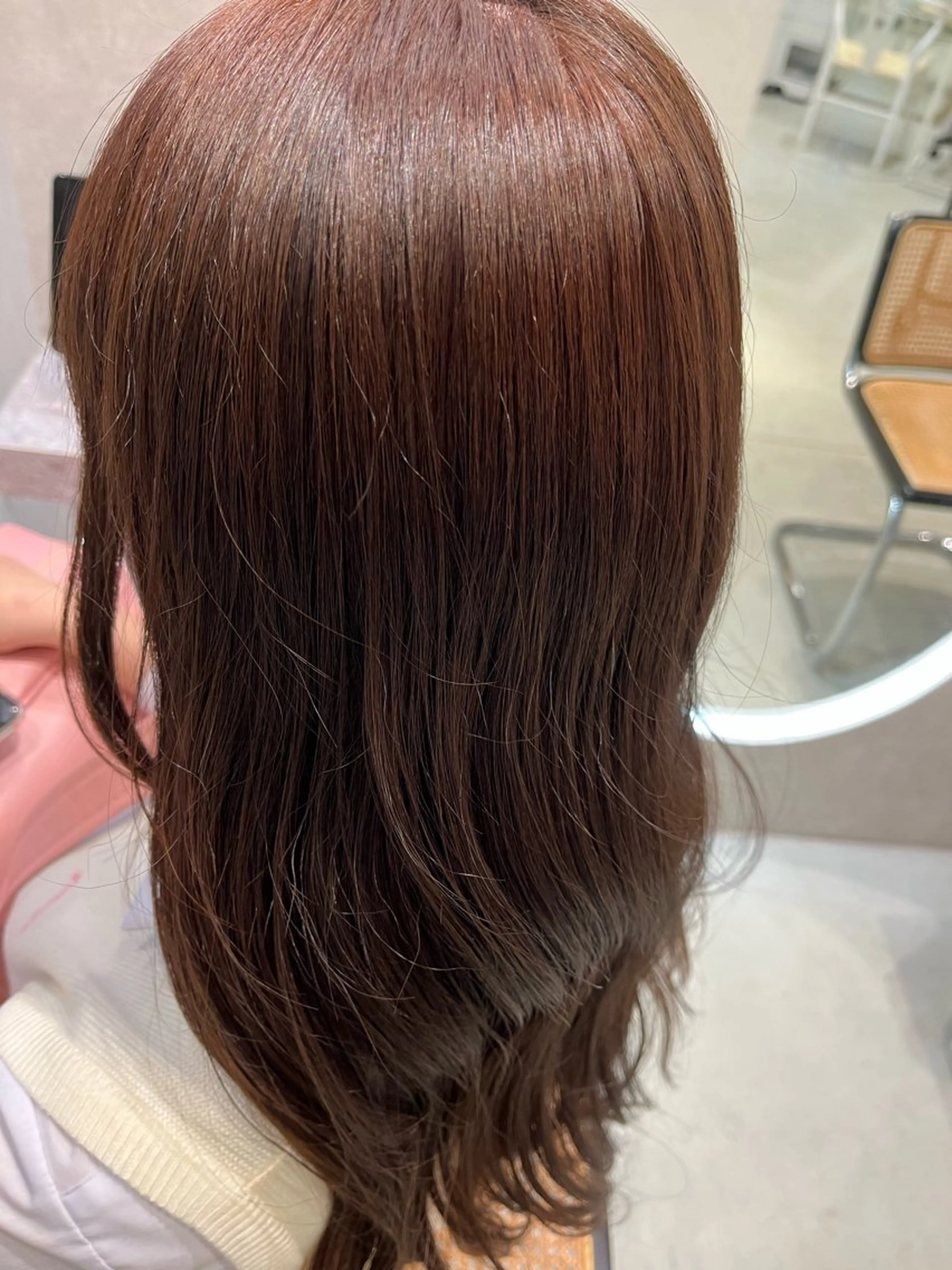 ロング 福島 果音のヘアスタイル