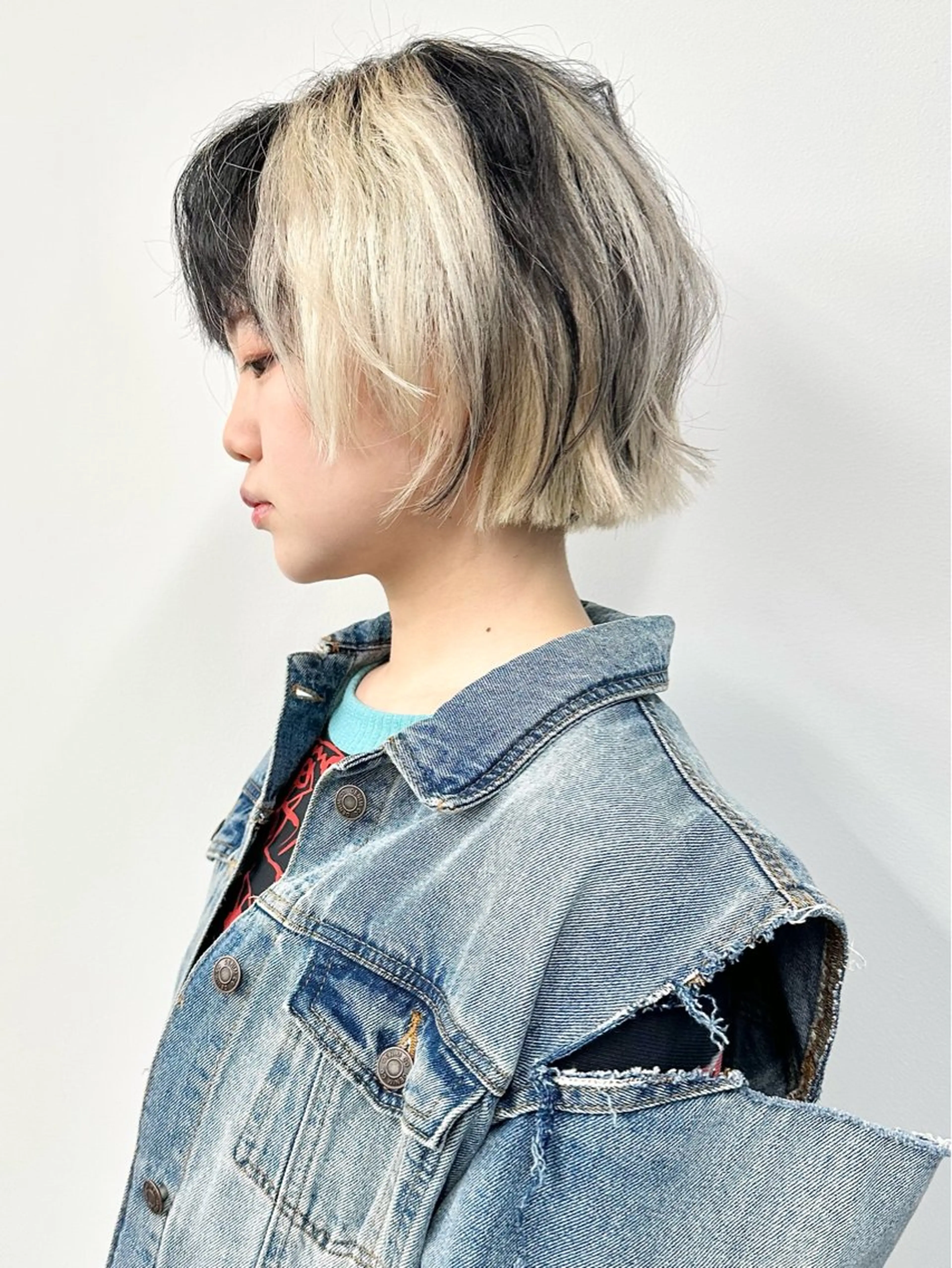 ミディアム ボブ/ゆるふわ ボブパーマ/とういのヘアスタイル