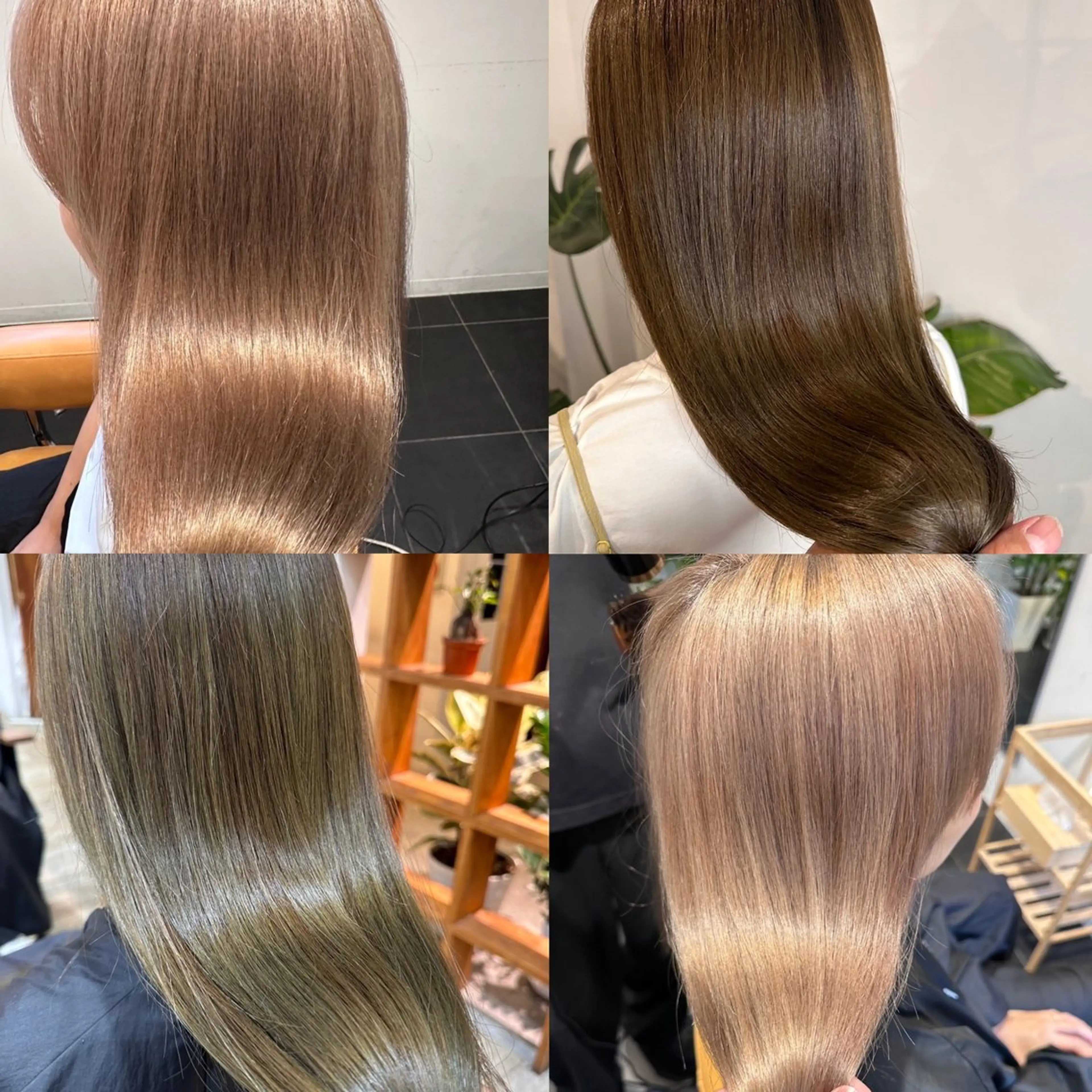 ミディアム カラー ベージュカラー ブリーチ ケアブリーチ デザインカラー ダブルカラー 堀江/レイヤーカット 𝒀𝑼𝑻𝑶のヘアスタイル