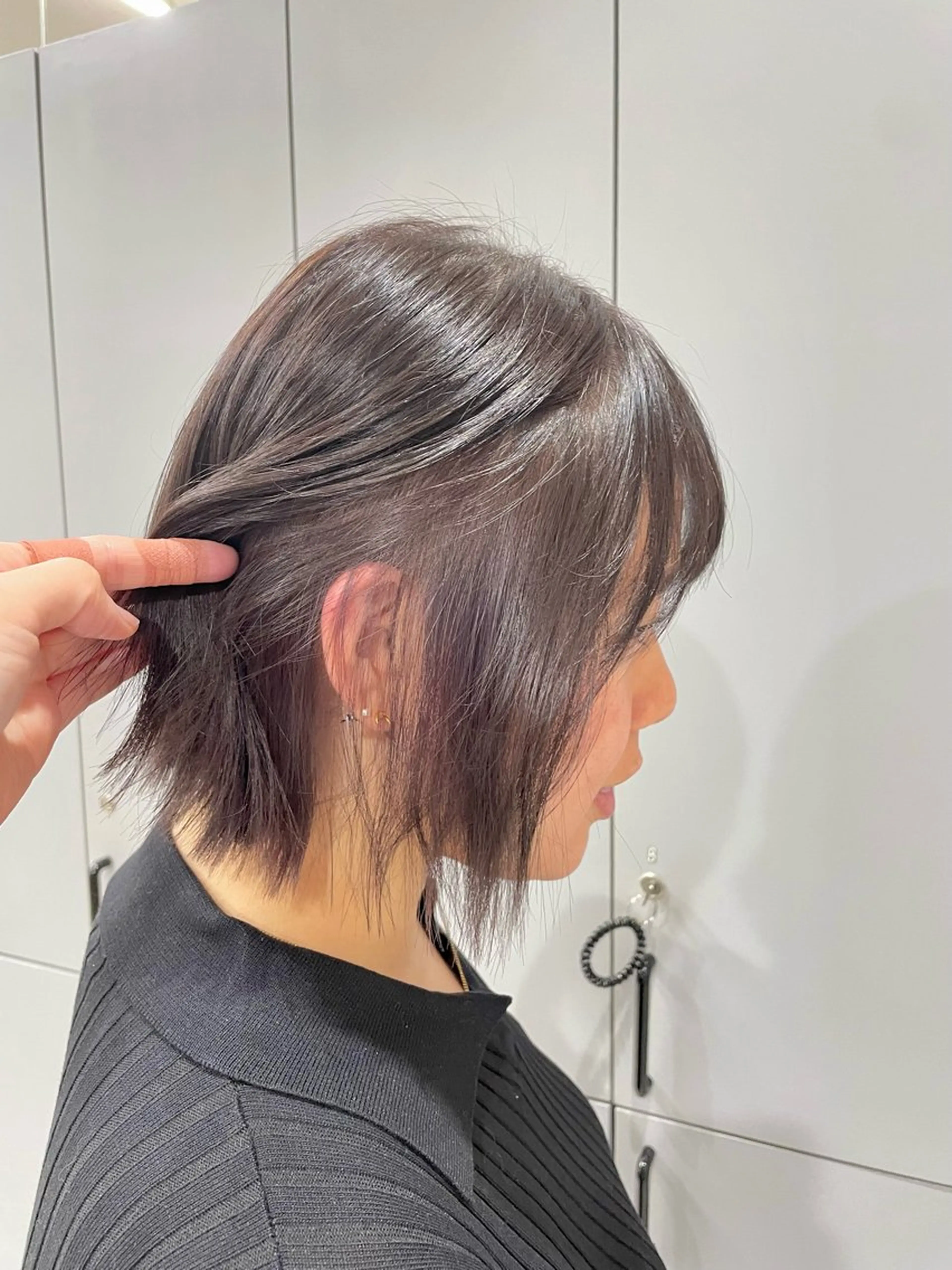 ショート カット ヘアカラー トリートメント 山本 佳奈のヘアスタイル