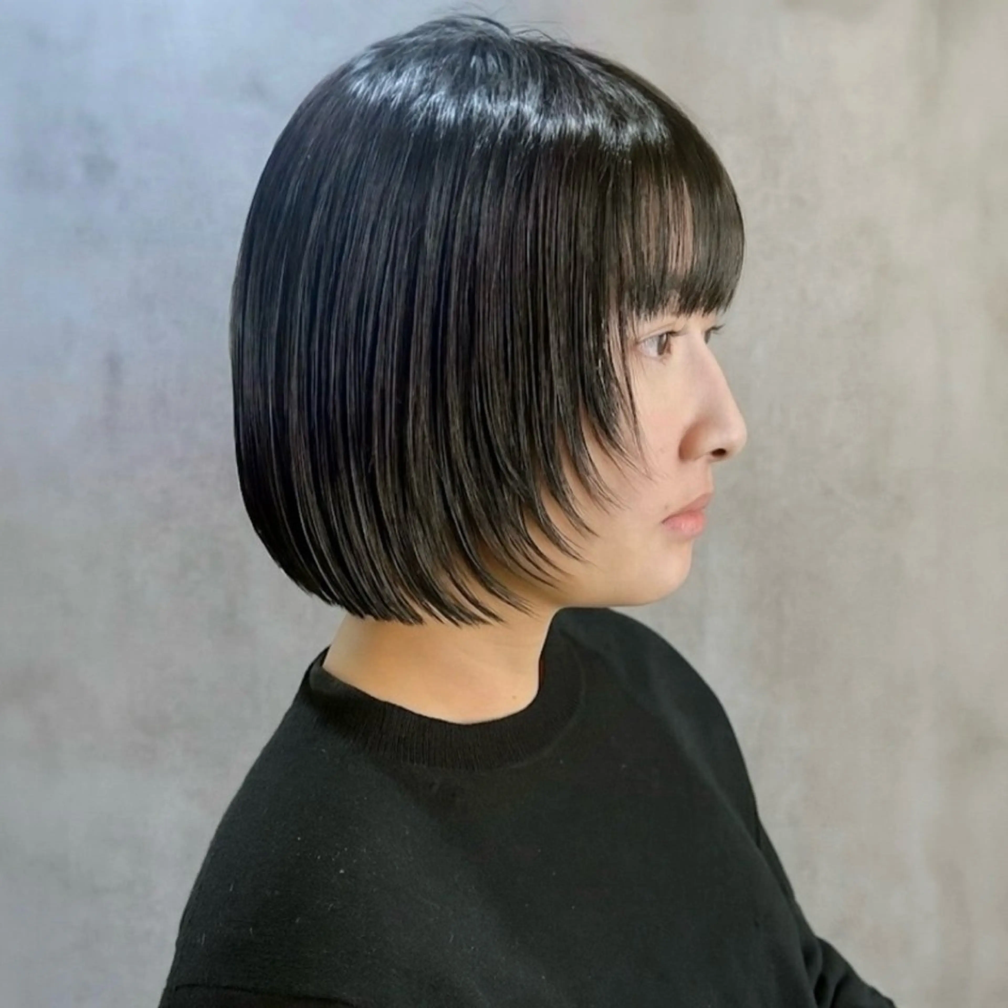ショート カラー ボブ カット ヘアカラー トリートメント 【nui 茨木】 清水優のヘアスタイル