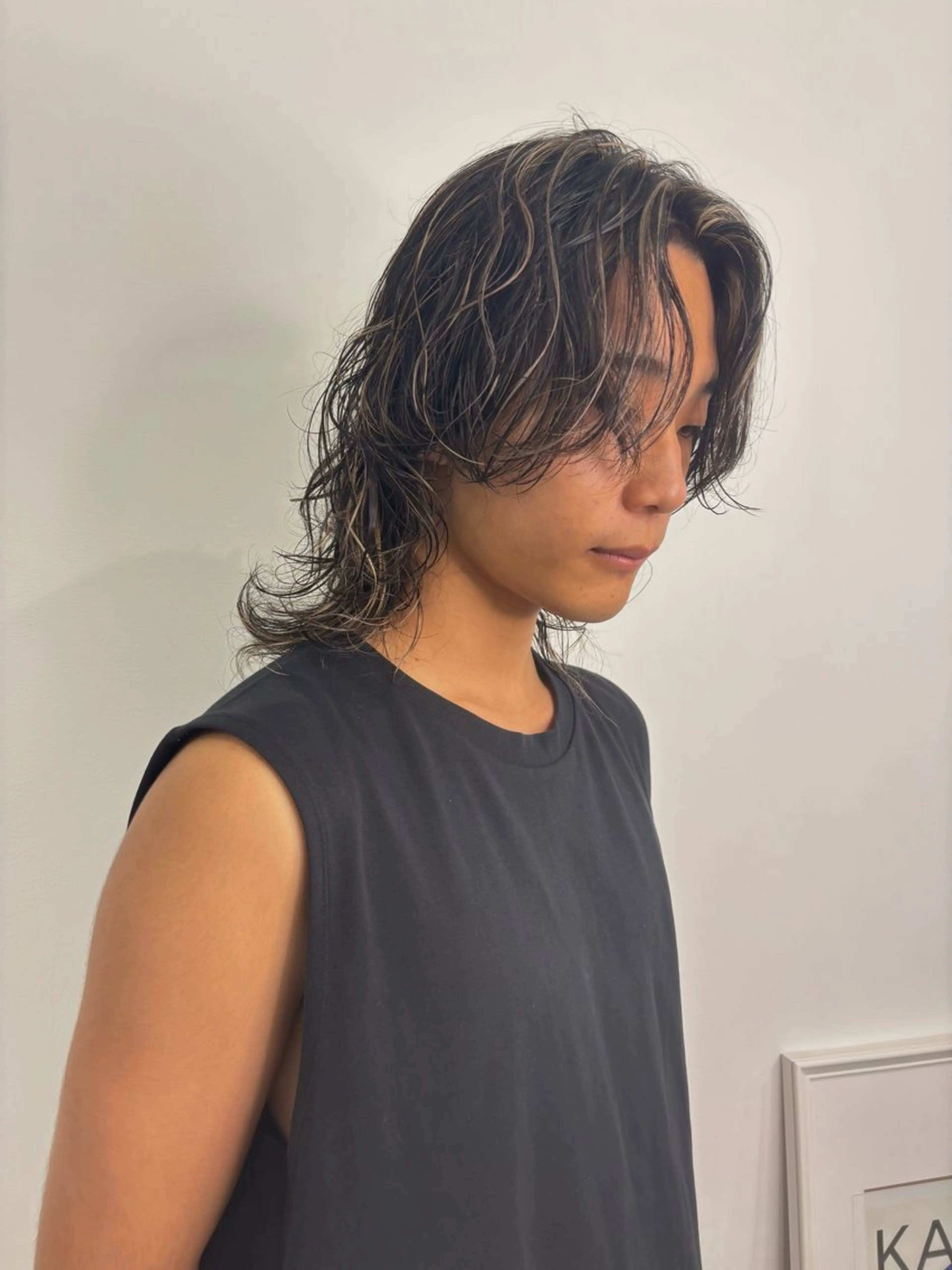 カラー メンズ メンズブリーチ メンズハイライト ブリーチ ハイライトカラー IO/ブリーチカラー 特化美容師✨のヘアスタイル