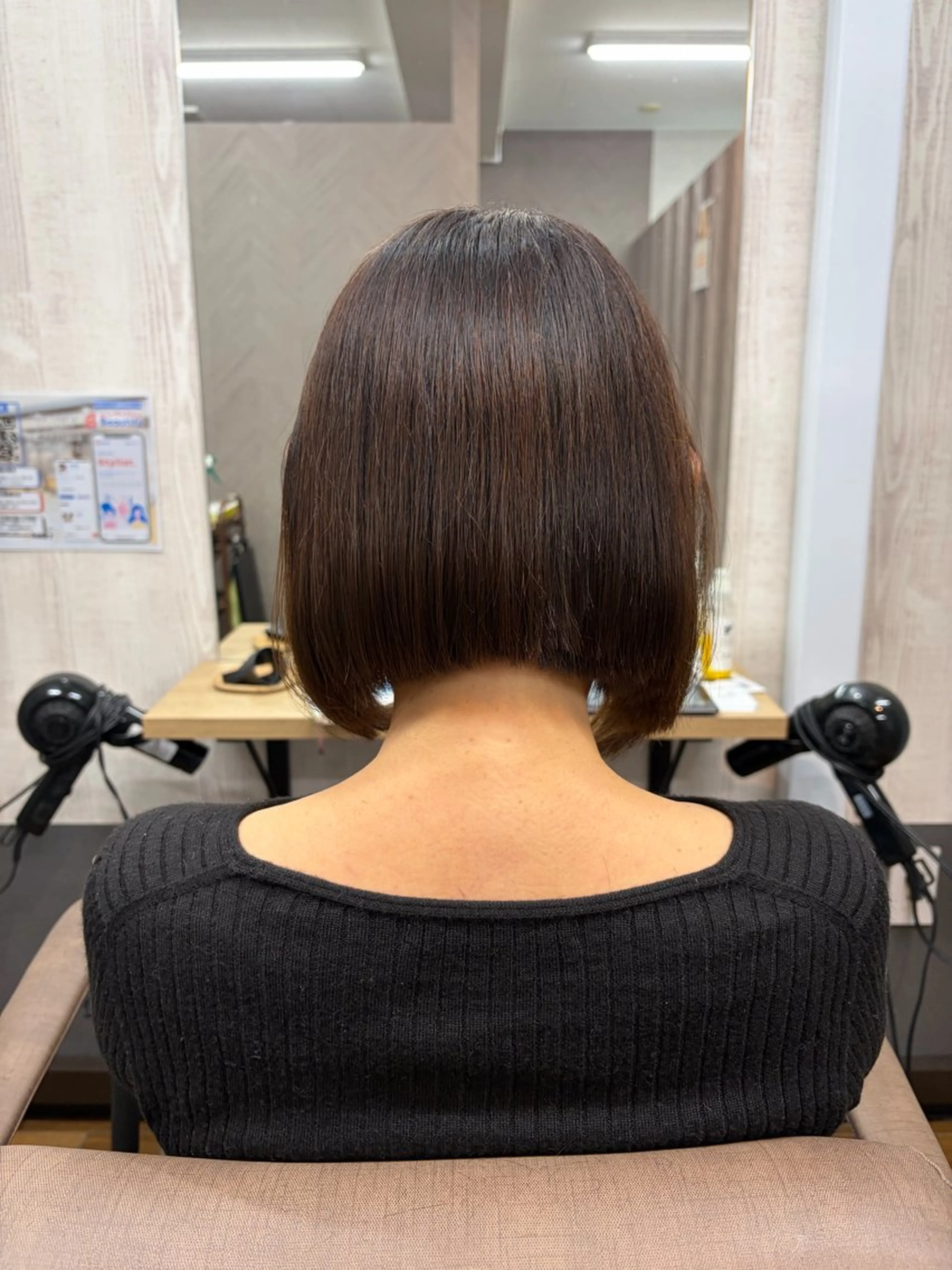 ショート パーマ カット 縮毛矯正 TELA HAIR 幕張本郷店　千尋のヘアスタイル