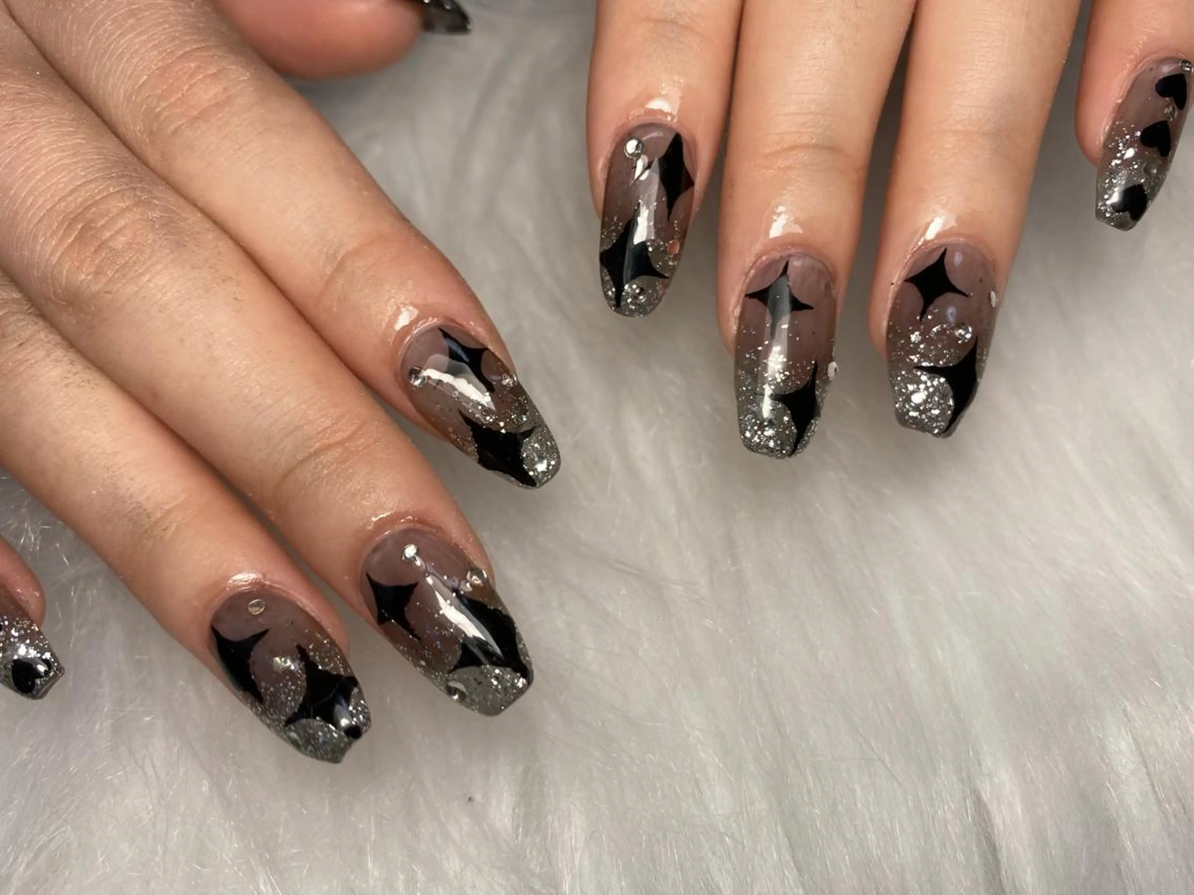 ネイル ハンドネイル Mana‪ ‪·͜· ❤︎‬のネイルデザイン