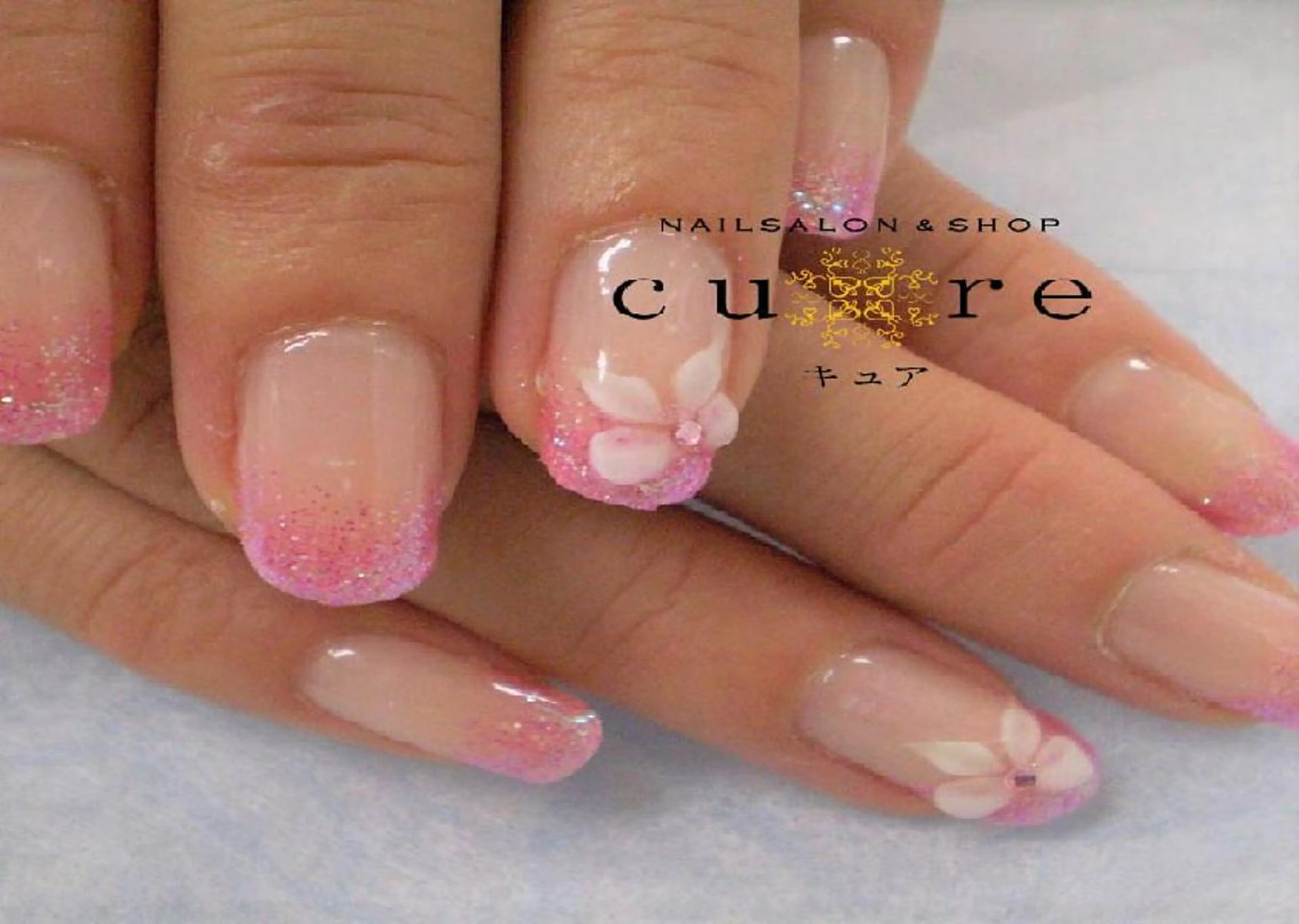 ショート ネイル ネイルサロン Cureのネイルデザイン