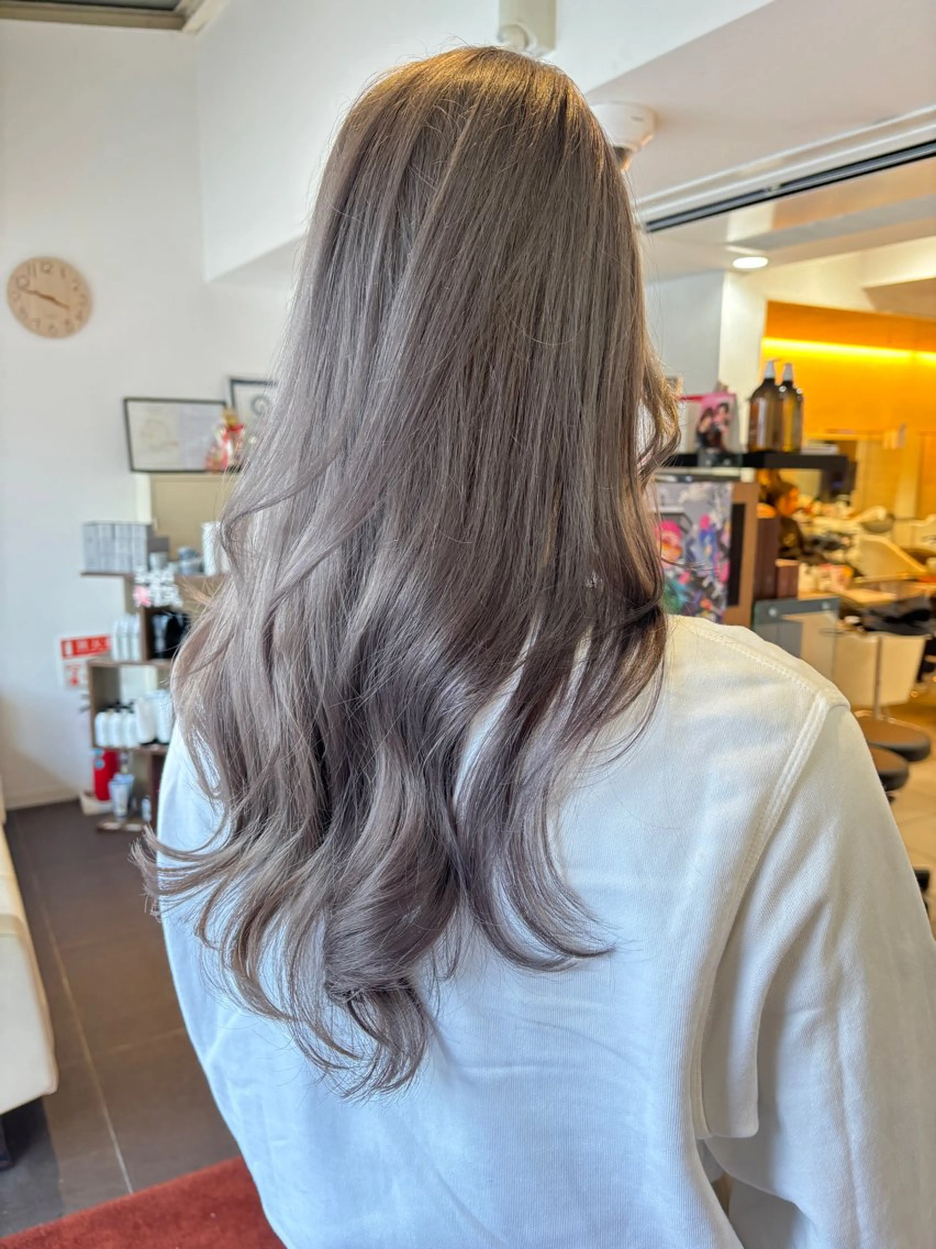 カラー ダブルカラー 🍓似合わせカット× パーマ／矢木🍓のヘアスタイル