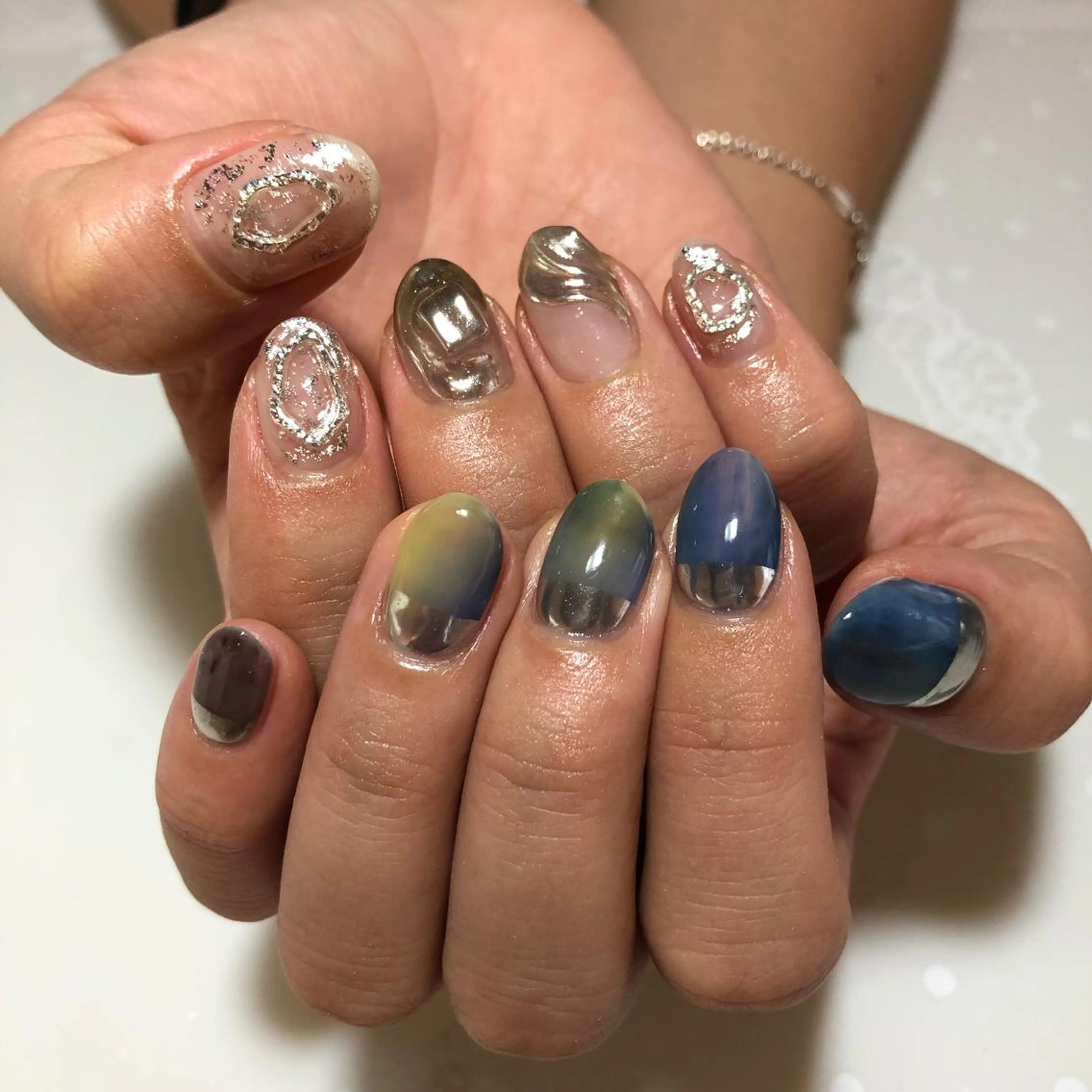 ネイル ニュアンスネイル 米田 律子のネイルデザイン