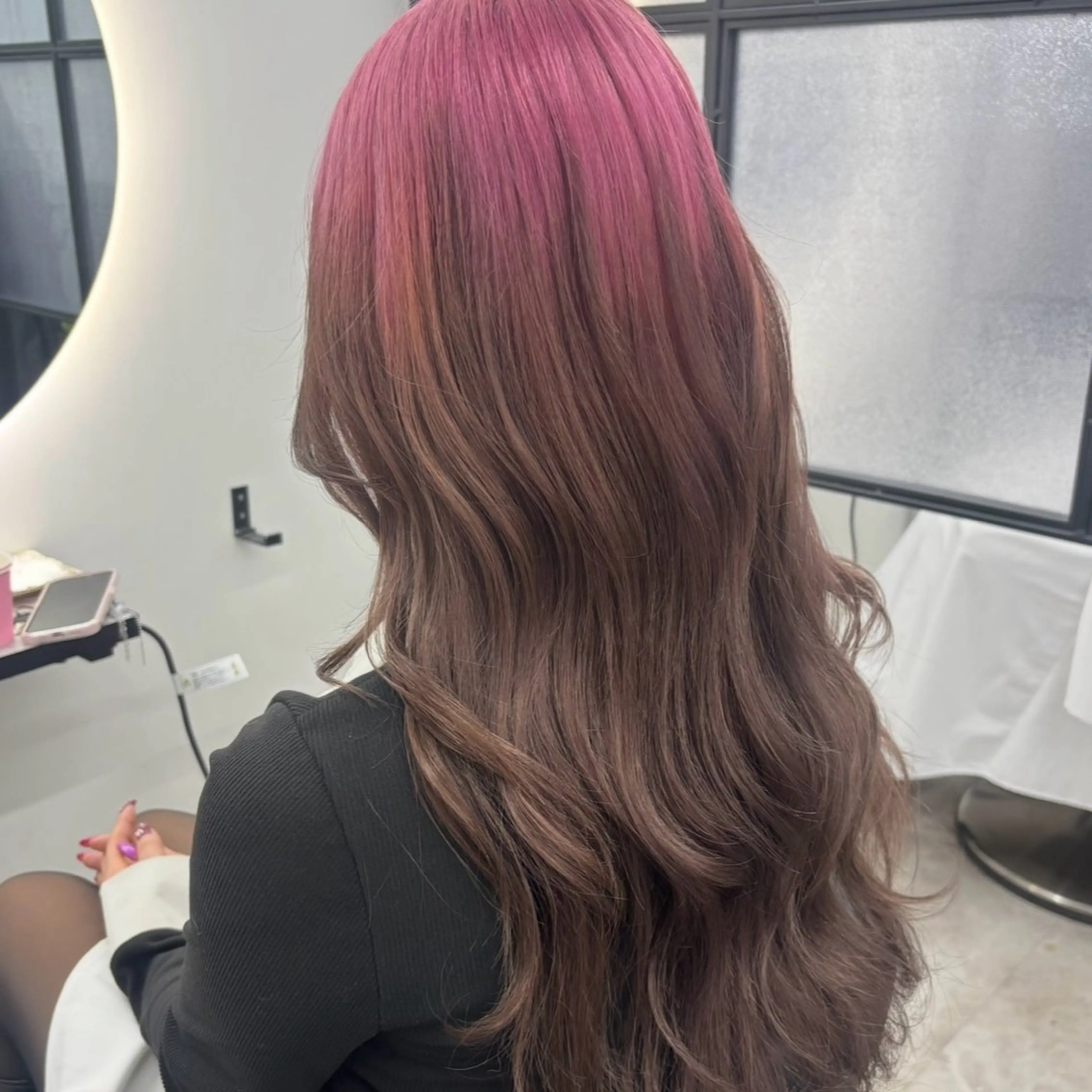 ロング カラー ヘアカラー Ren. 🦋デザインカラーのヘアスタイル