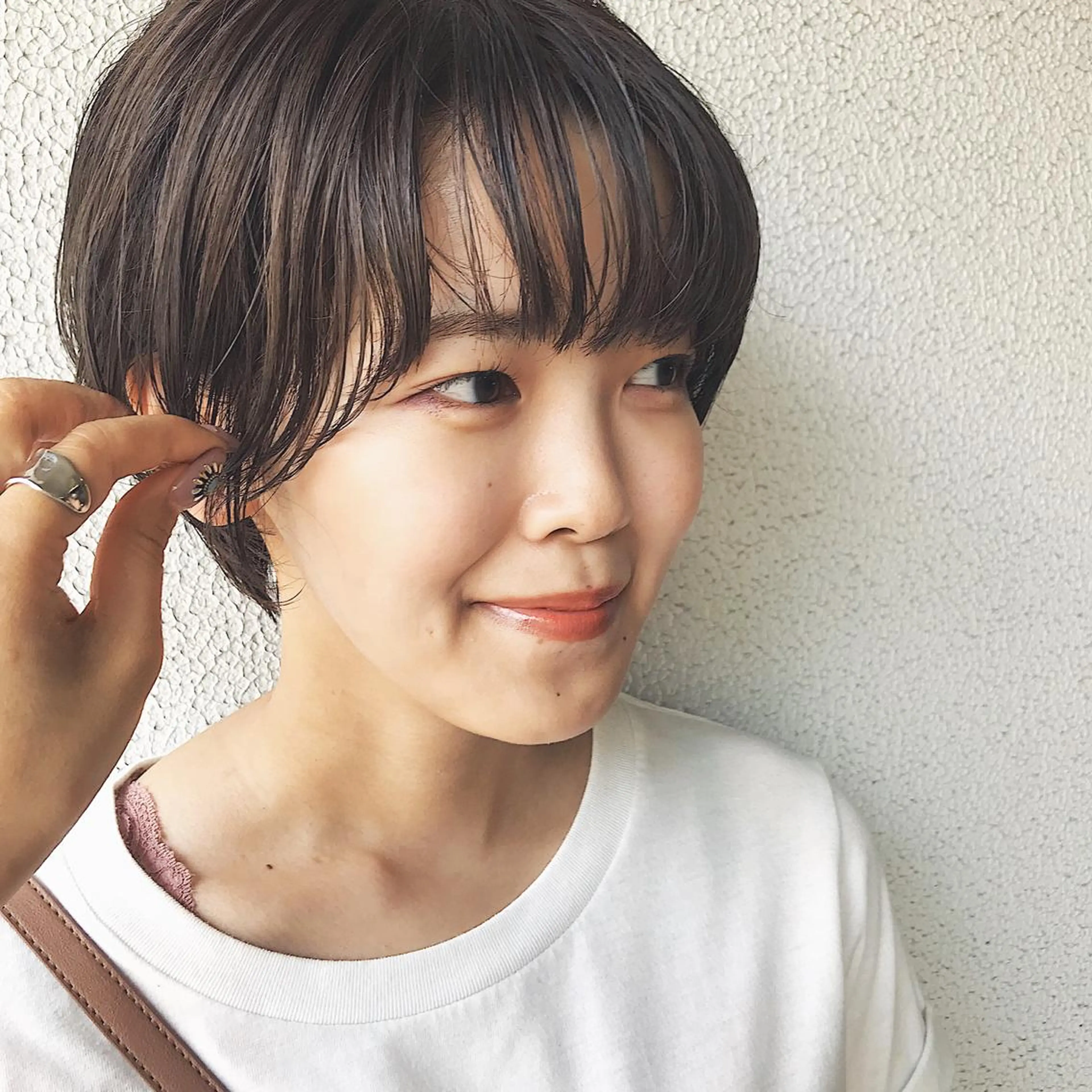 ショート カラー ヘアアレンジ マツエク・マツパ ショートヘア カット ヘアカラー トリートメント Kawaguchi Arisaのヘアスタイル