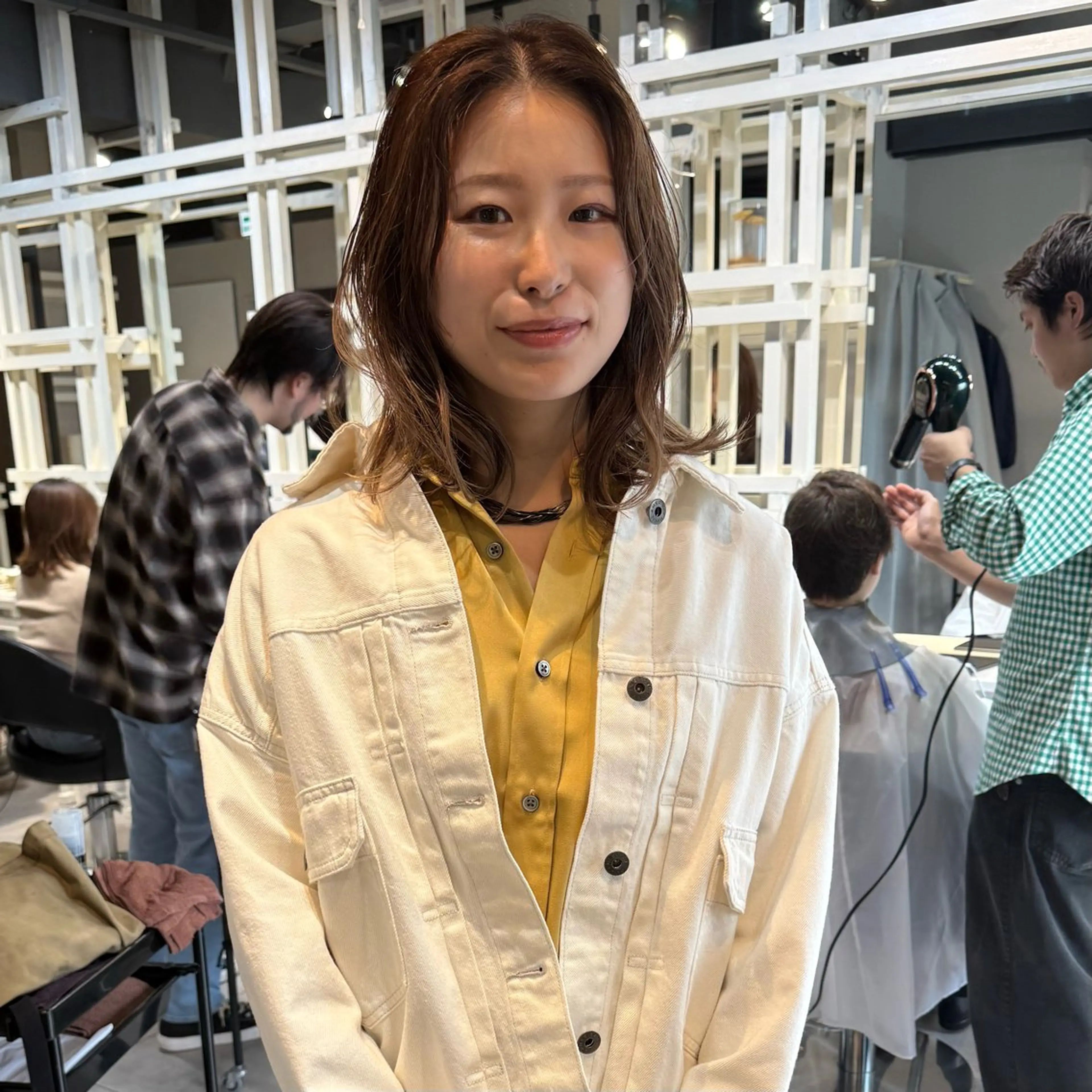 ミディアム ショート職人 美容師【KENTA】のヘアスタイル