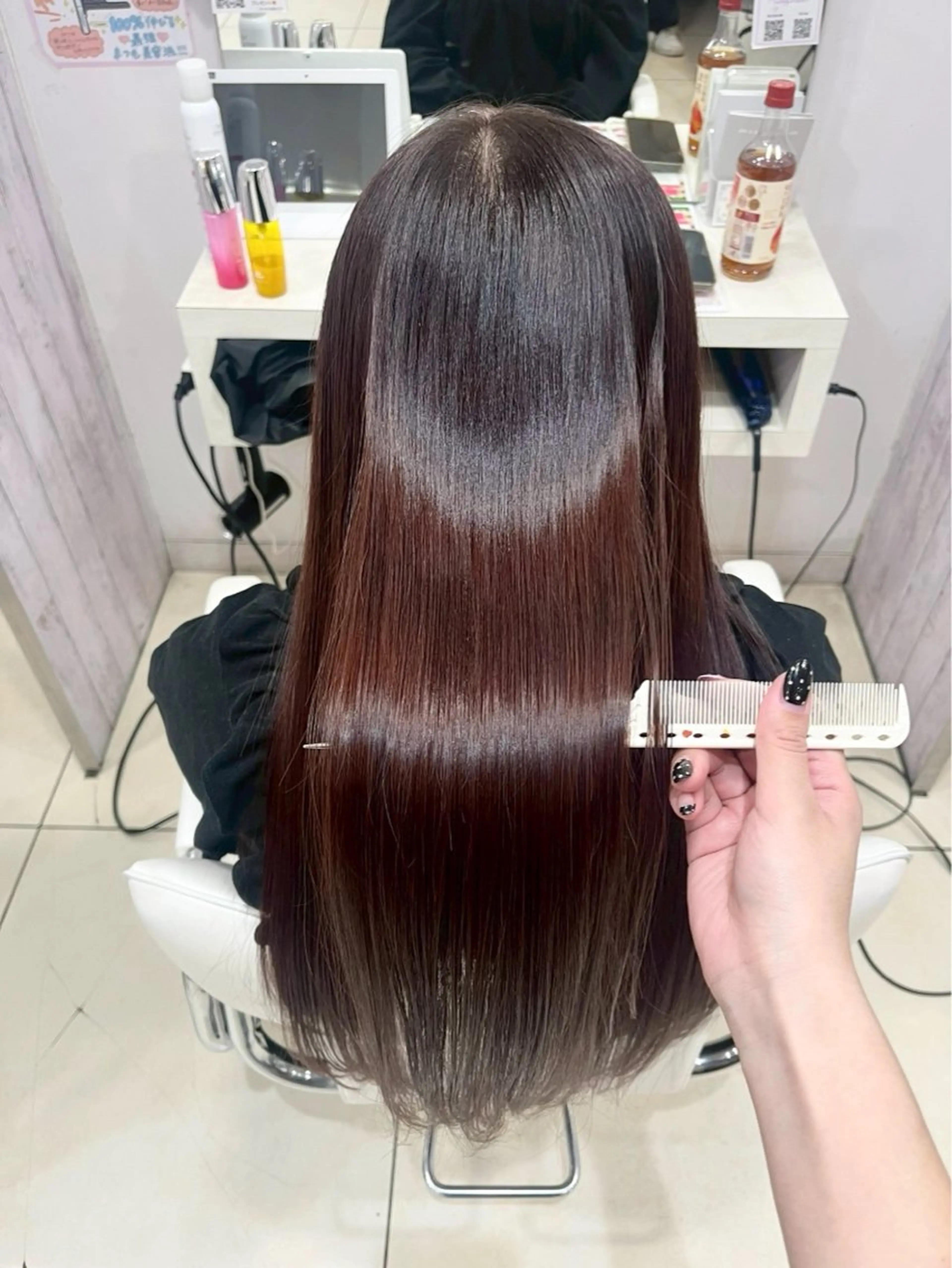 カラー ヘアカラー トリートメント [髪質改善カラー] 光^._.^の眉毛・アイブロウイメージ