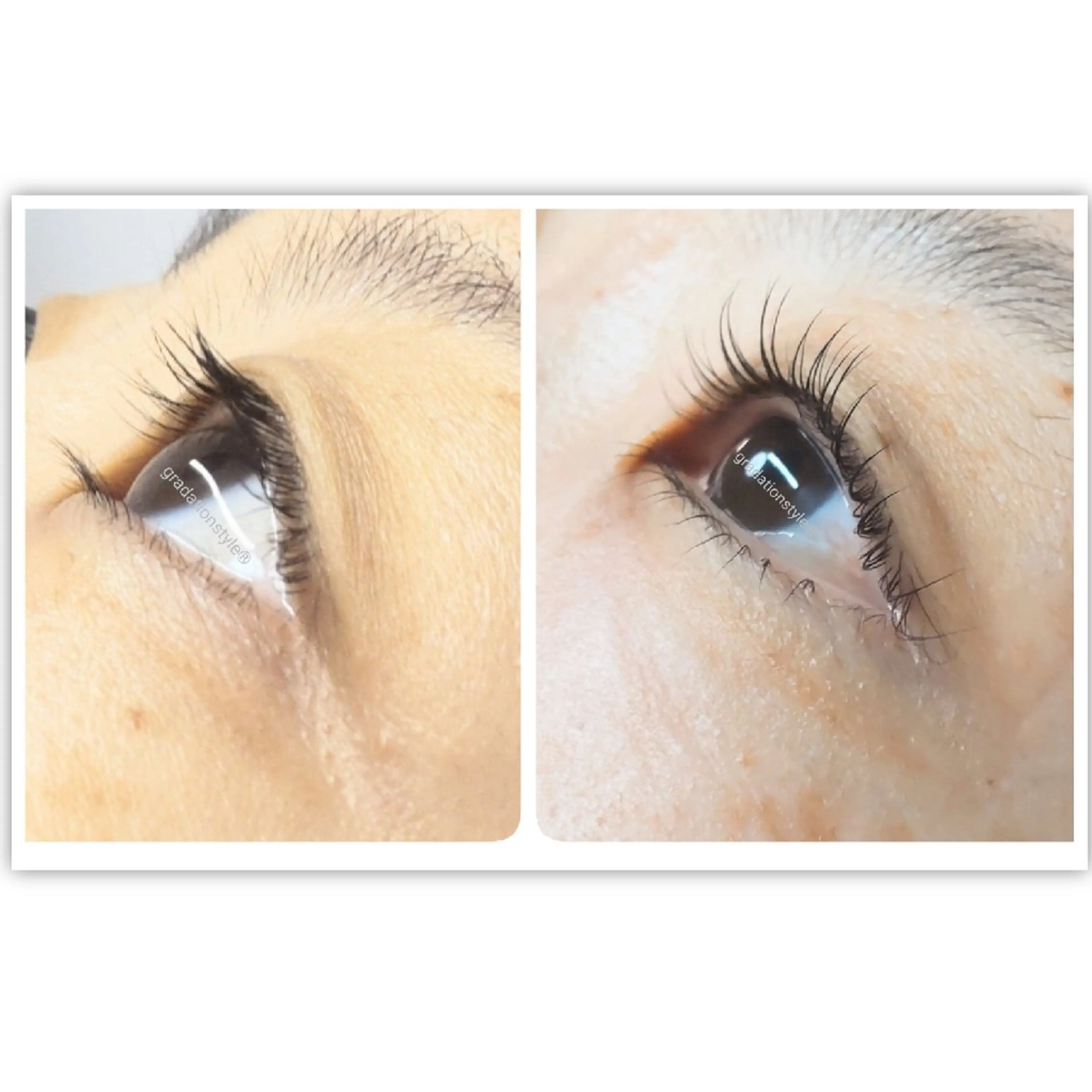 マツエク・マツパ 一重×まつ毛パーマ マツパ 🎼グラデーション スタイル札幌♫*✧のマツエク・マツパデザイン