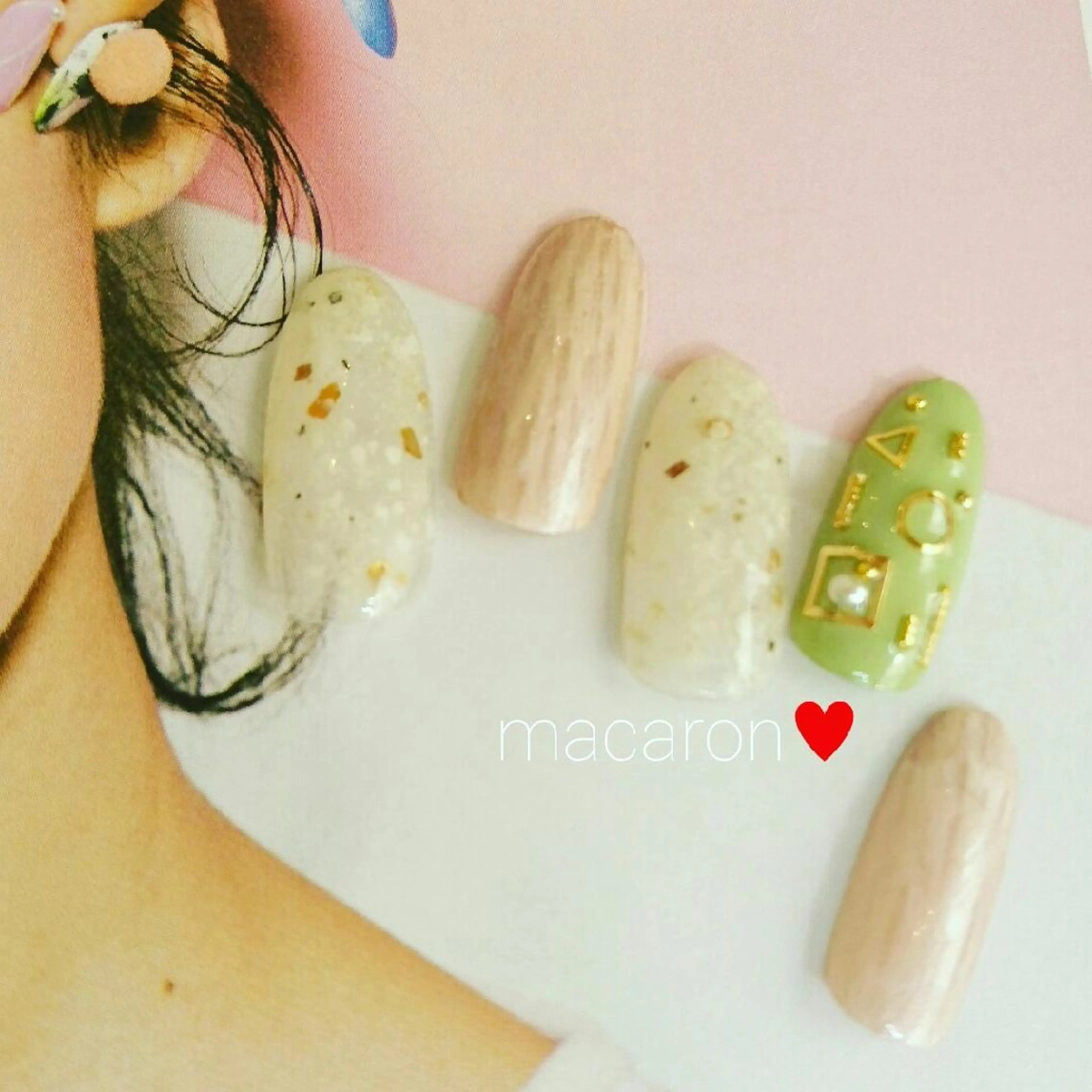 ネイル nail salon macaron のネイルデザイン