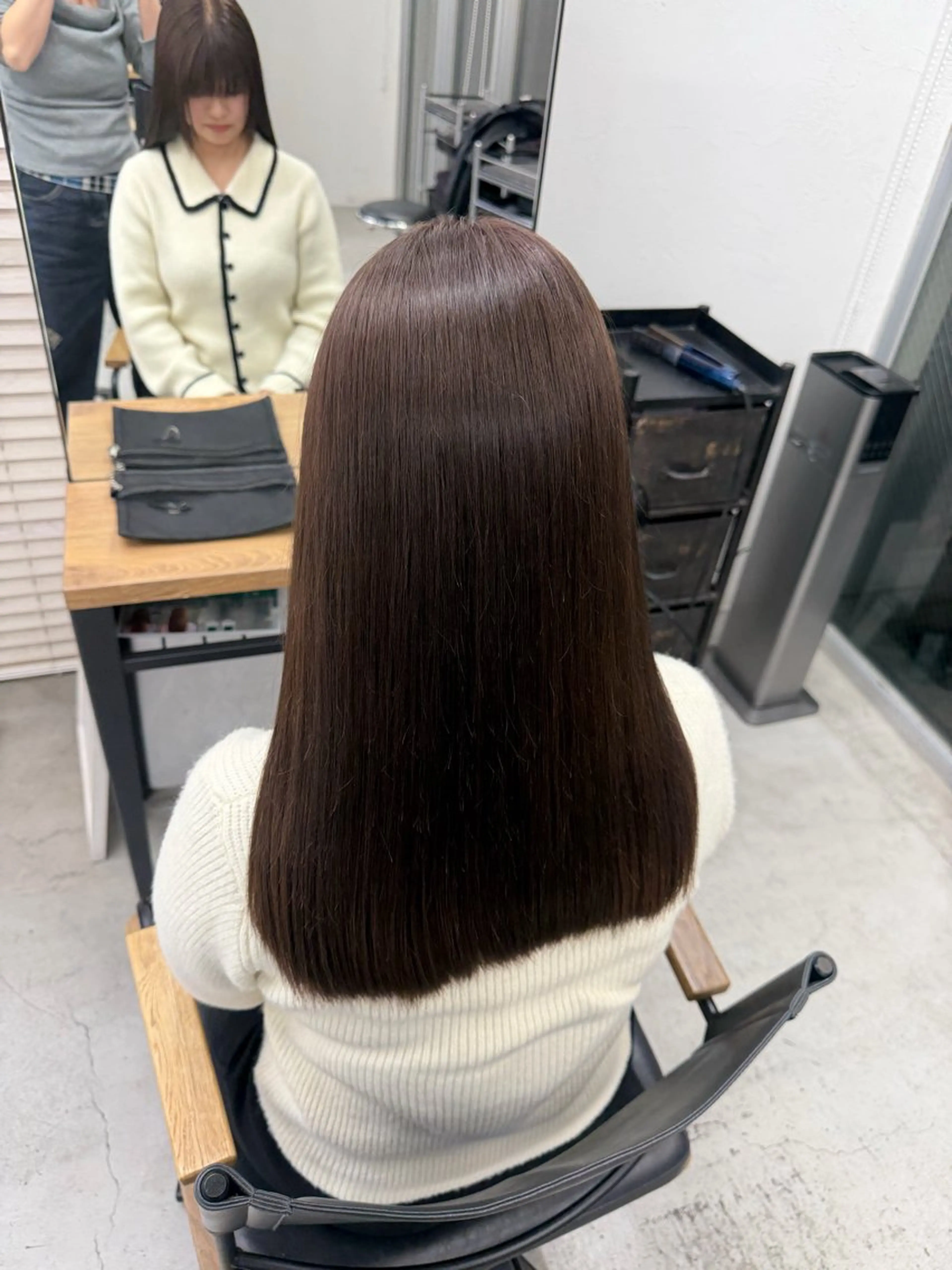 セミロング 🎀 のえか/ハイ トーン/ピンク🤍のヘアスタイル