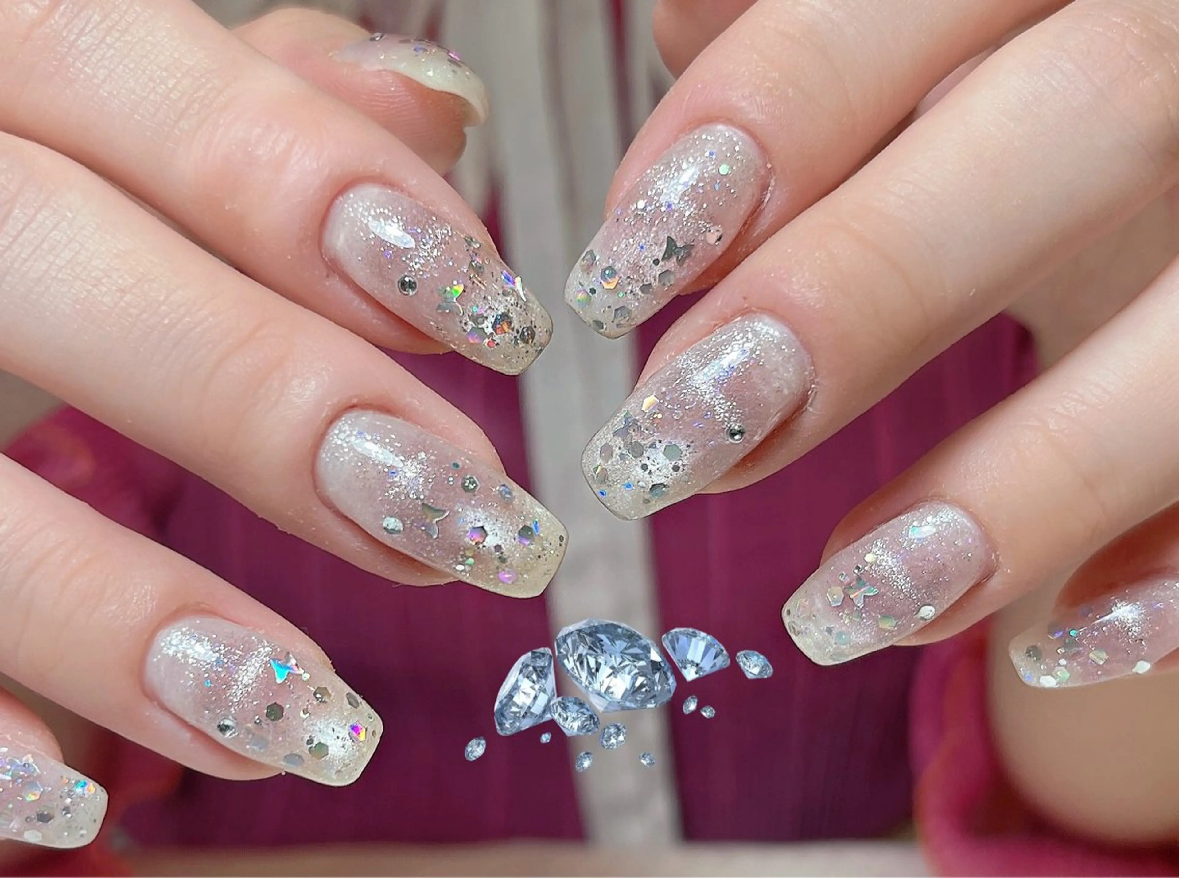 ネイル 穎 アオリのネイルデザイン