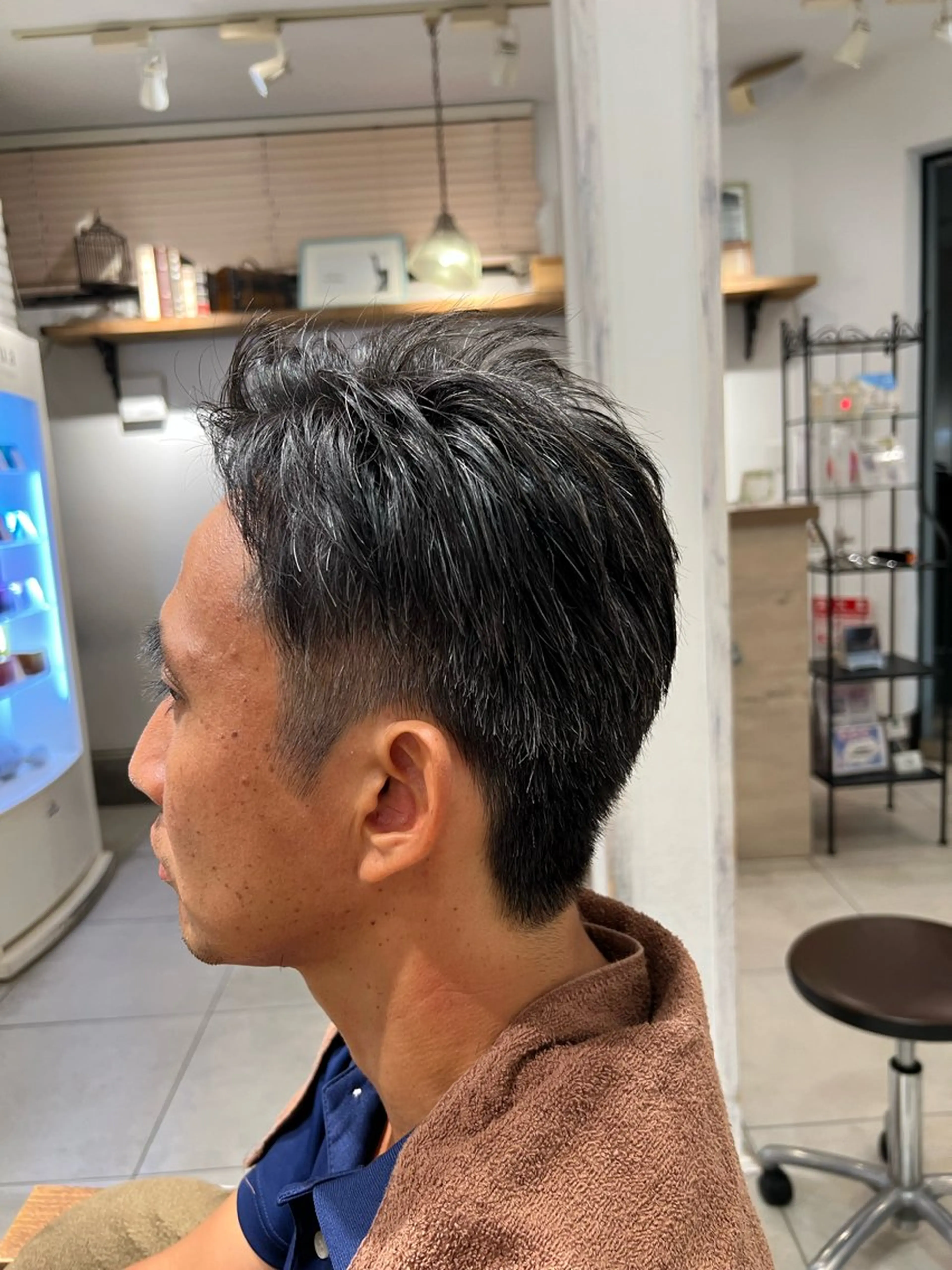 ショート メンズ 遠藤 カンナのヘアスタイル