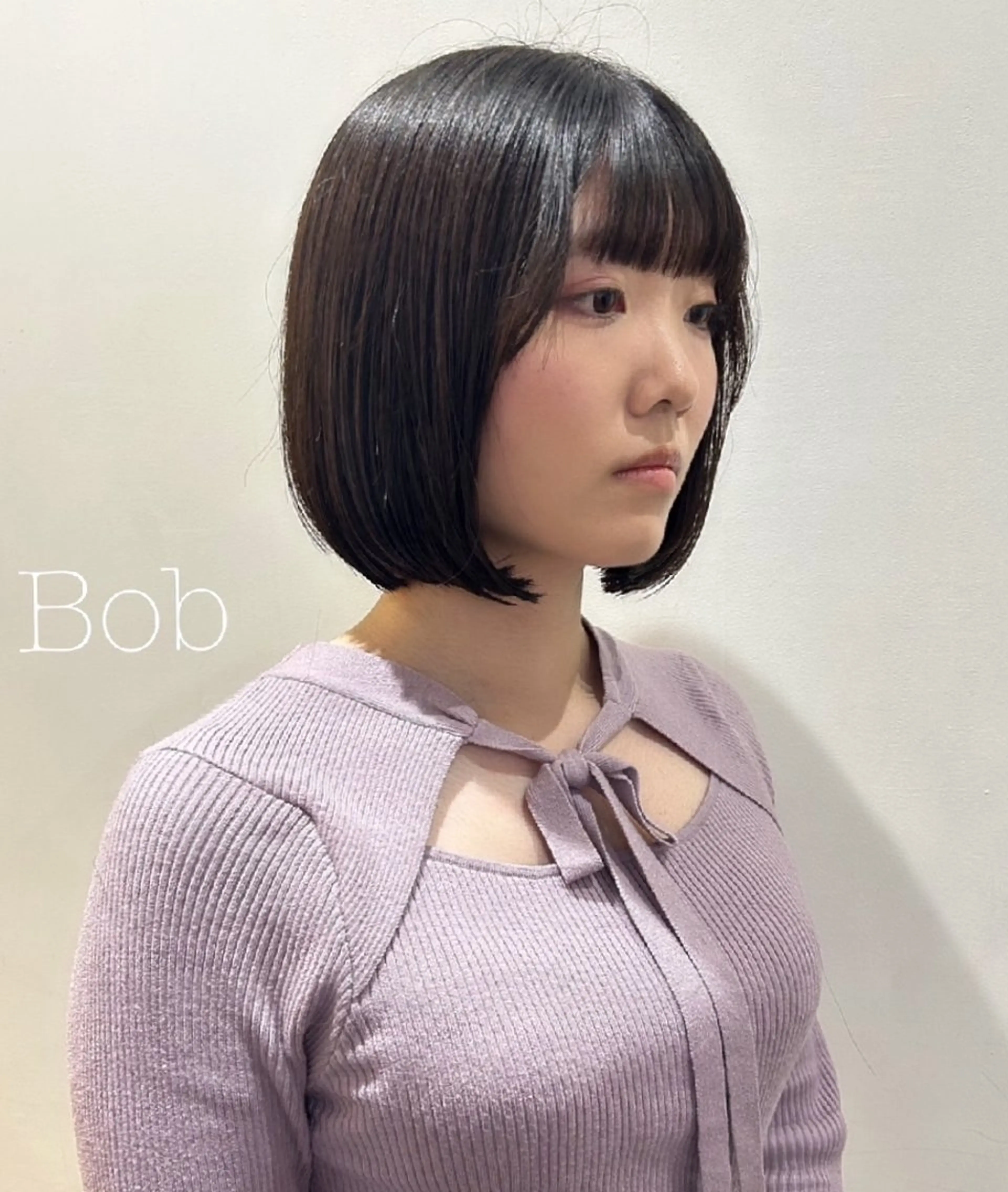 ショート ボブ カット 新宿×扱いやすいボブ /ボブ専門TAMEのヘアスタイル