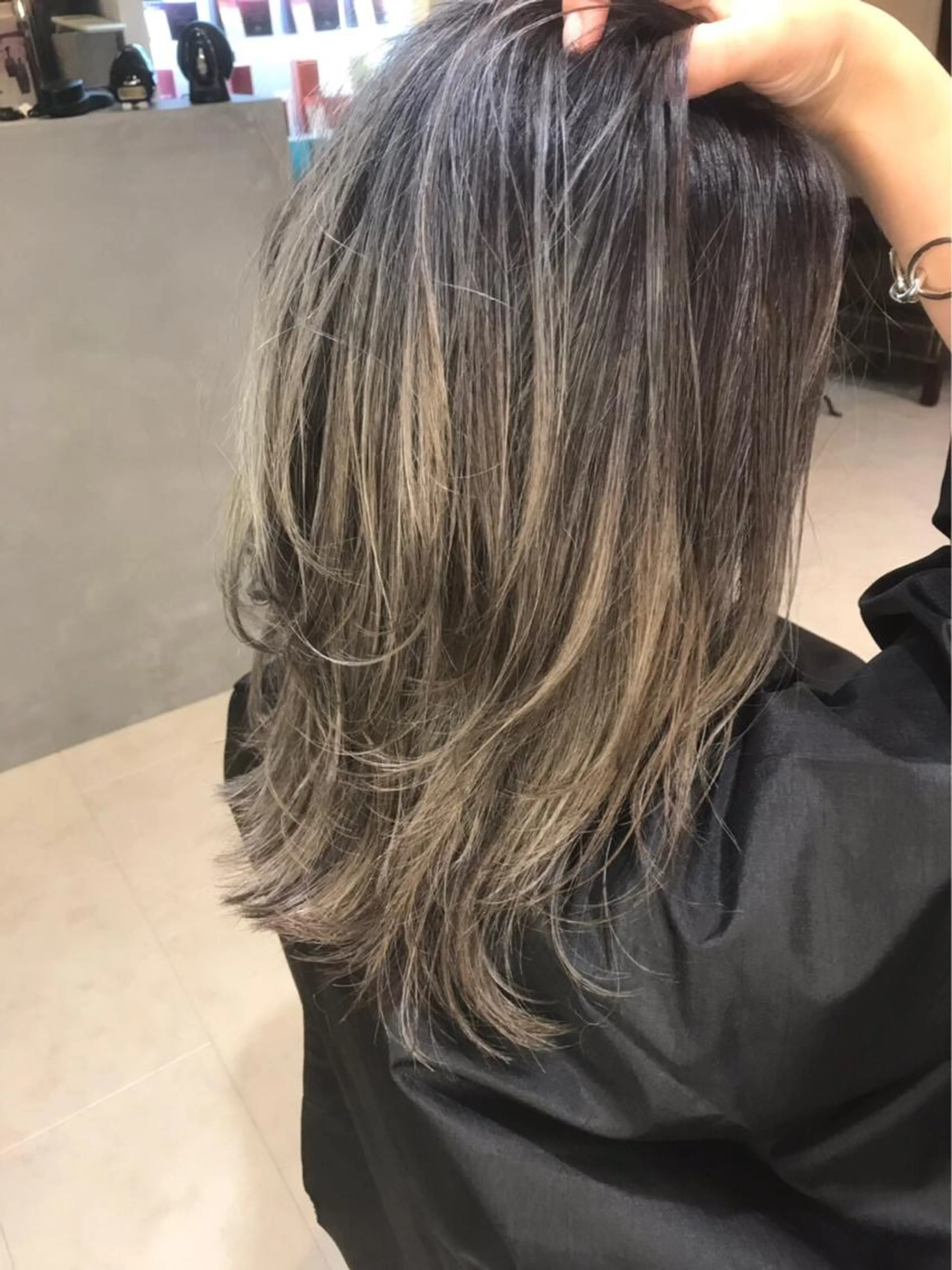 ✂︎カット+グラデーションカラー＋TR✂︎💗💕︎外国人風❤︎✨️白髪対応🆗の写真