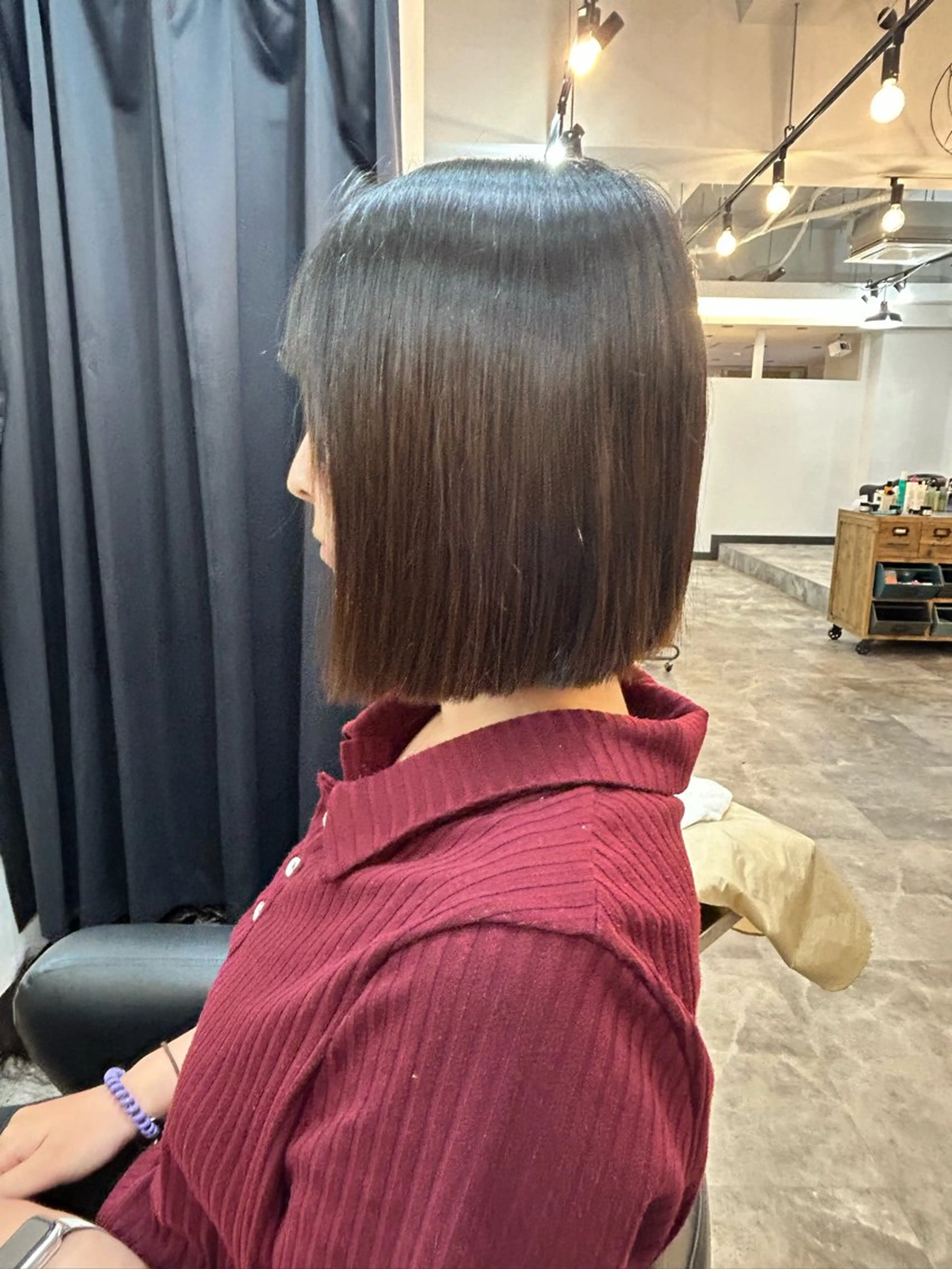 下まつげパーマモデル Mayuのヘアスタイル