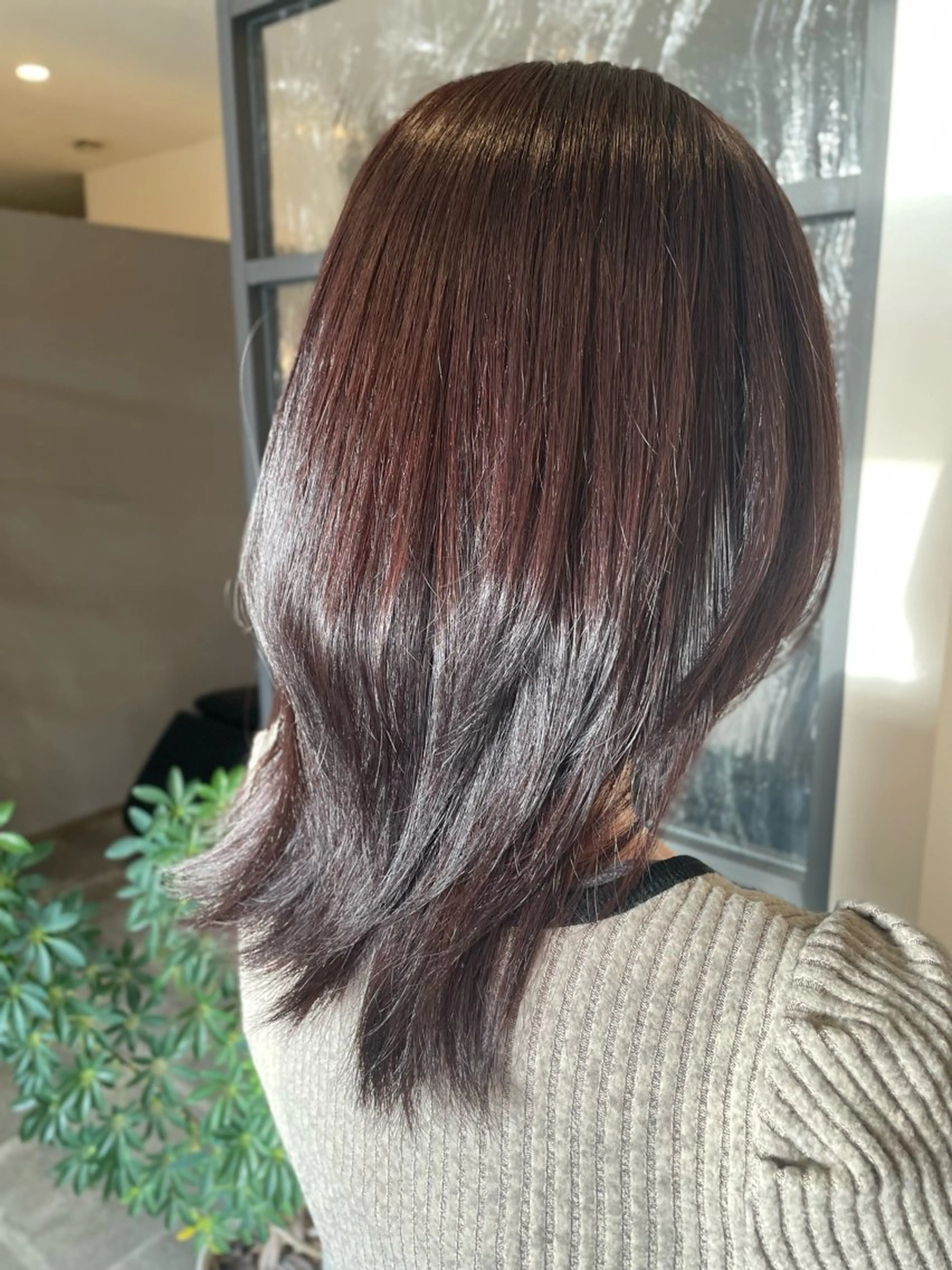 ワンカラー+ファルジュアトリートメント4step+SP+B(シャンプー+ブロー代)の写真