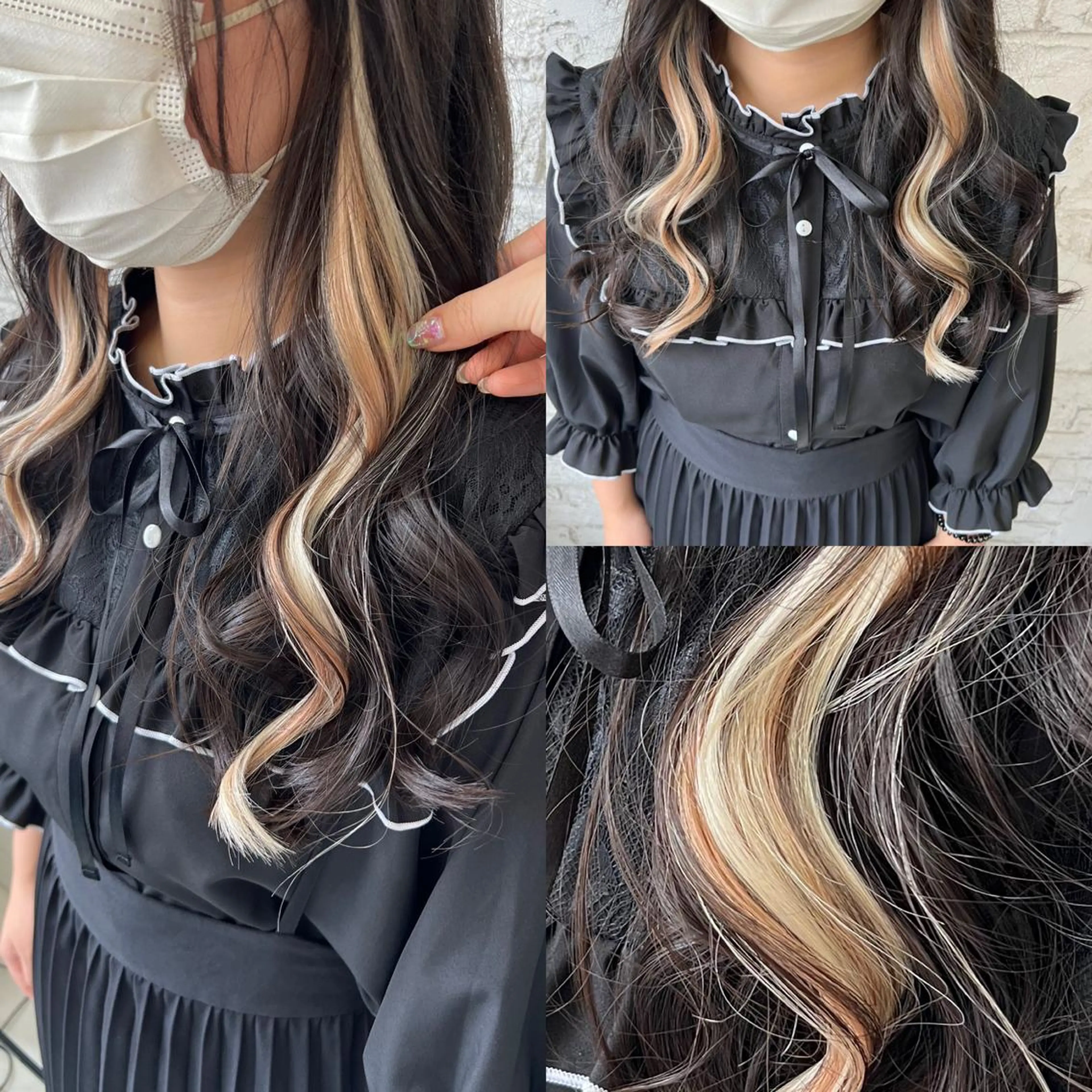 ロング エクステ エクステ＆艶カラー 🎀YURINA🎀のヘアスタイル