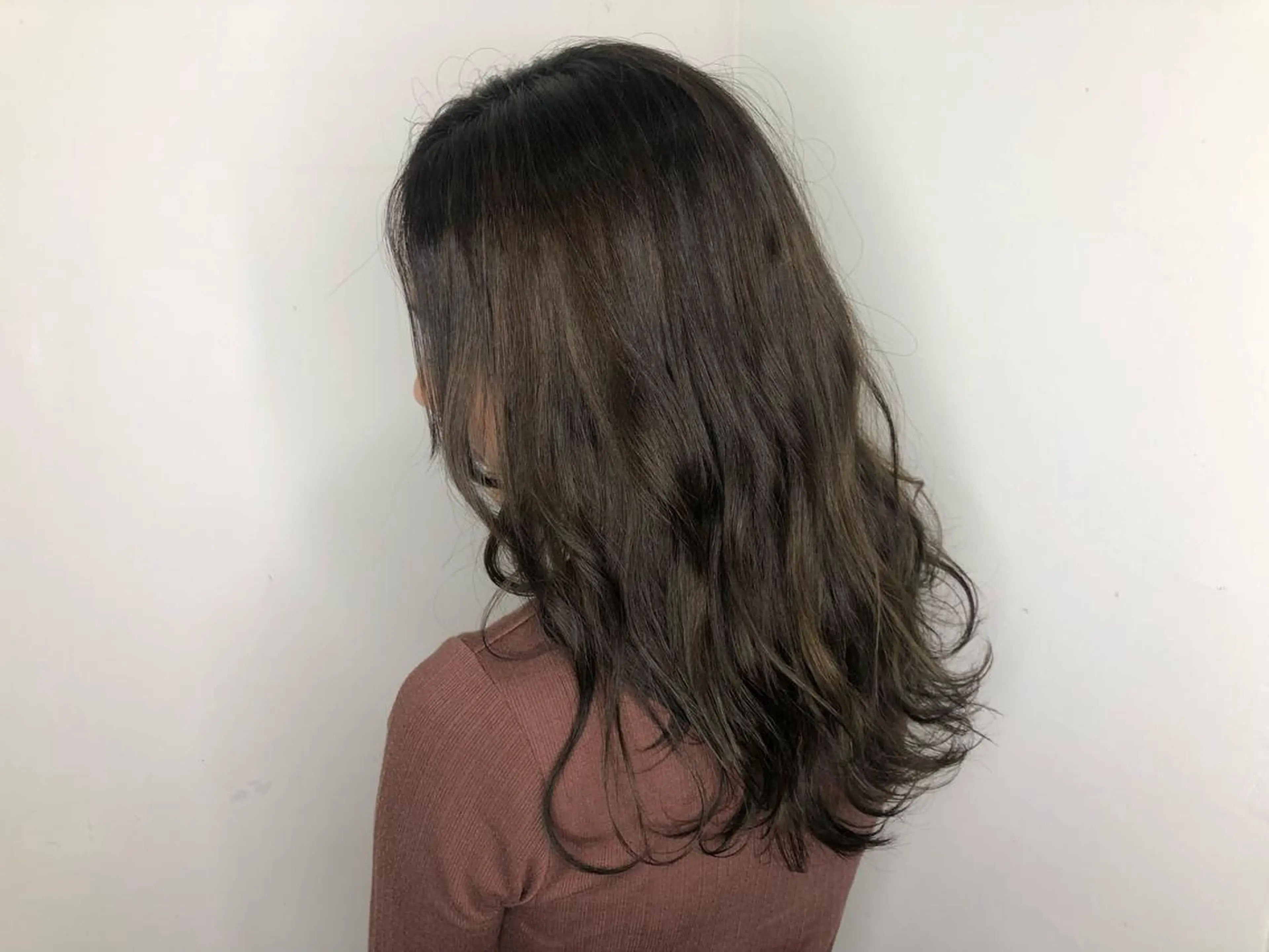 セミロング カラー アッシュ 🤎ベージュカラー/ 髪質改善/山岸🤎のヘアスタイル