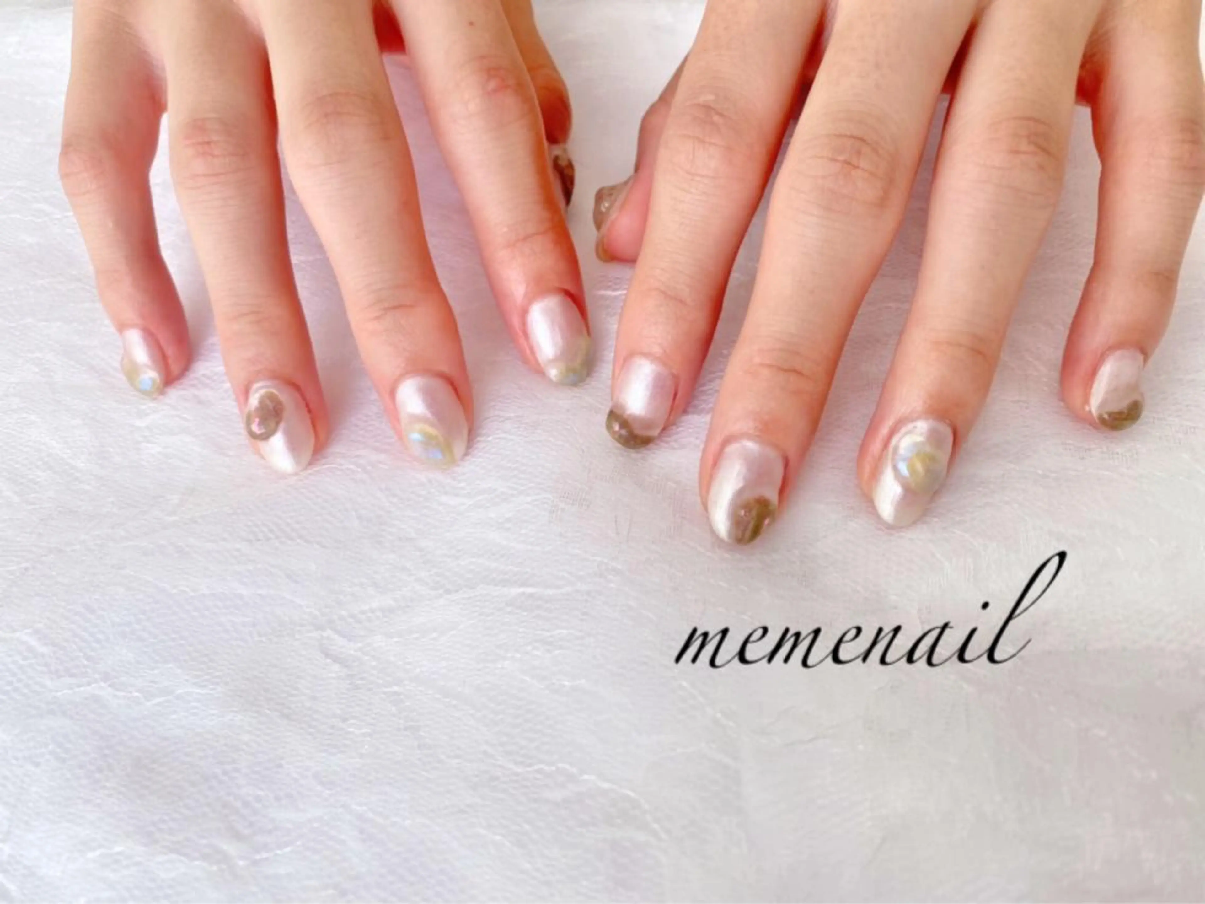 ネイル アートネイル クリアネイル 持ち込み ぷっくりネイル ハンドネイル Noguchi Megumiのその他イメージ