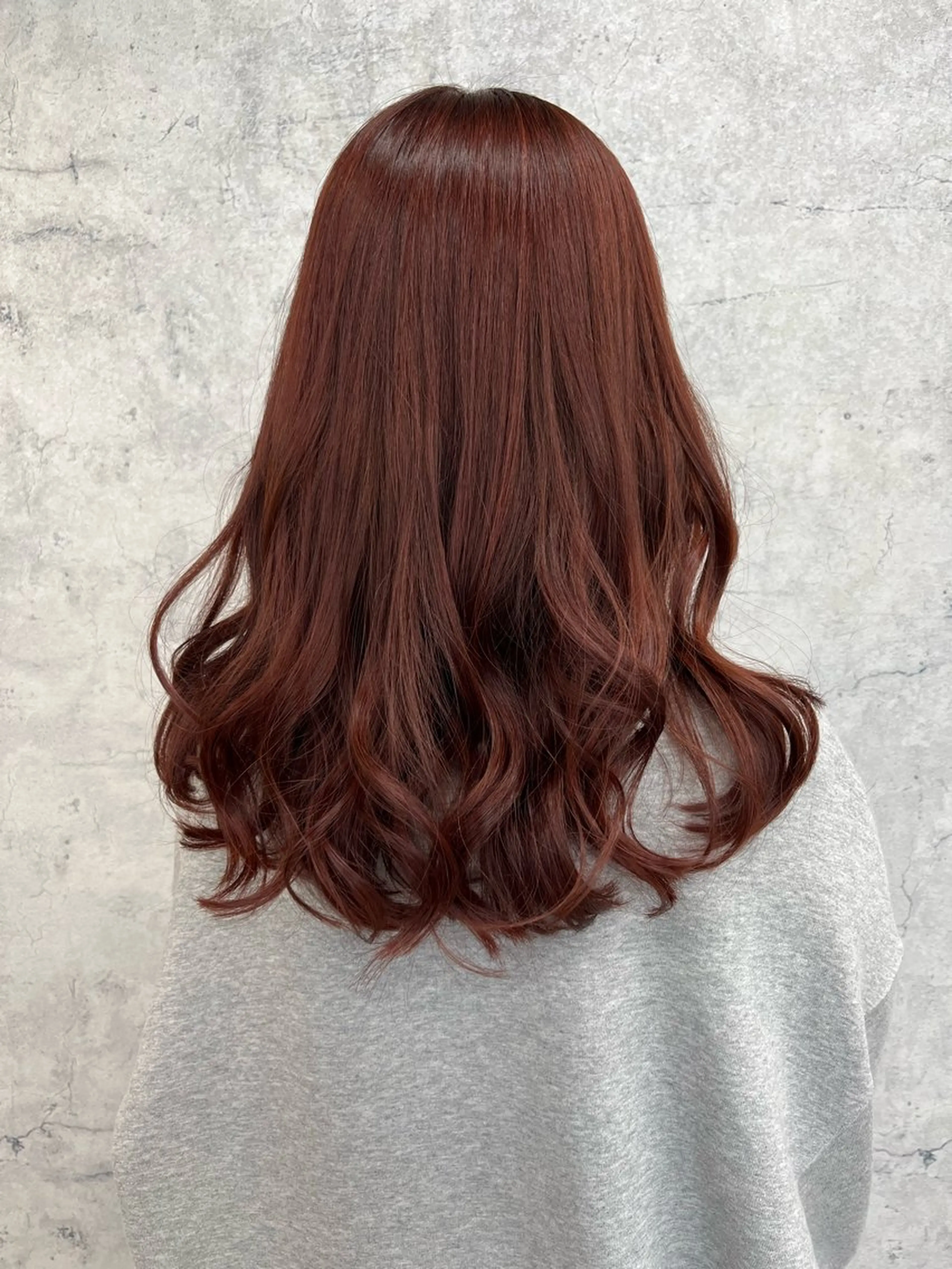 ミディアム カラー カット ヘアカラー トリートメント ヘアセット ハイトーン/レイヤー 💜Akaneのヘアスタイル