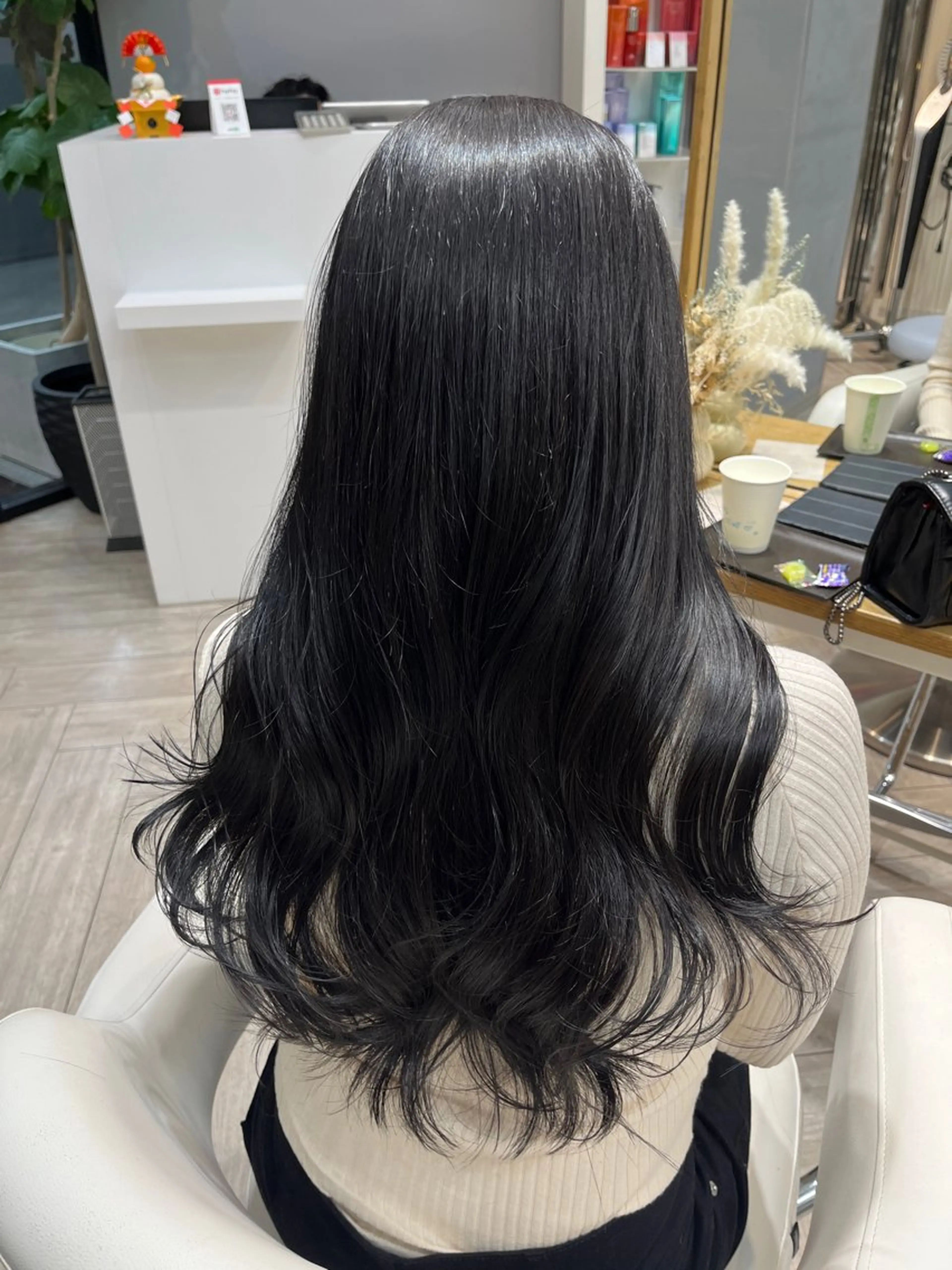 ロング カラー カット ヘアカラー トリートメント AVANCE. chisatoのヘアスタイル