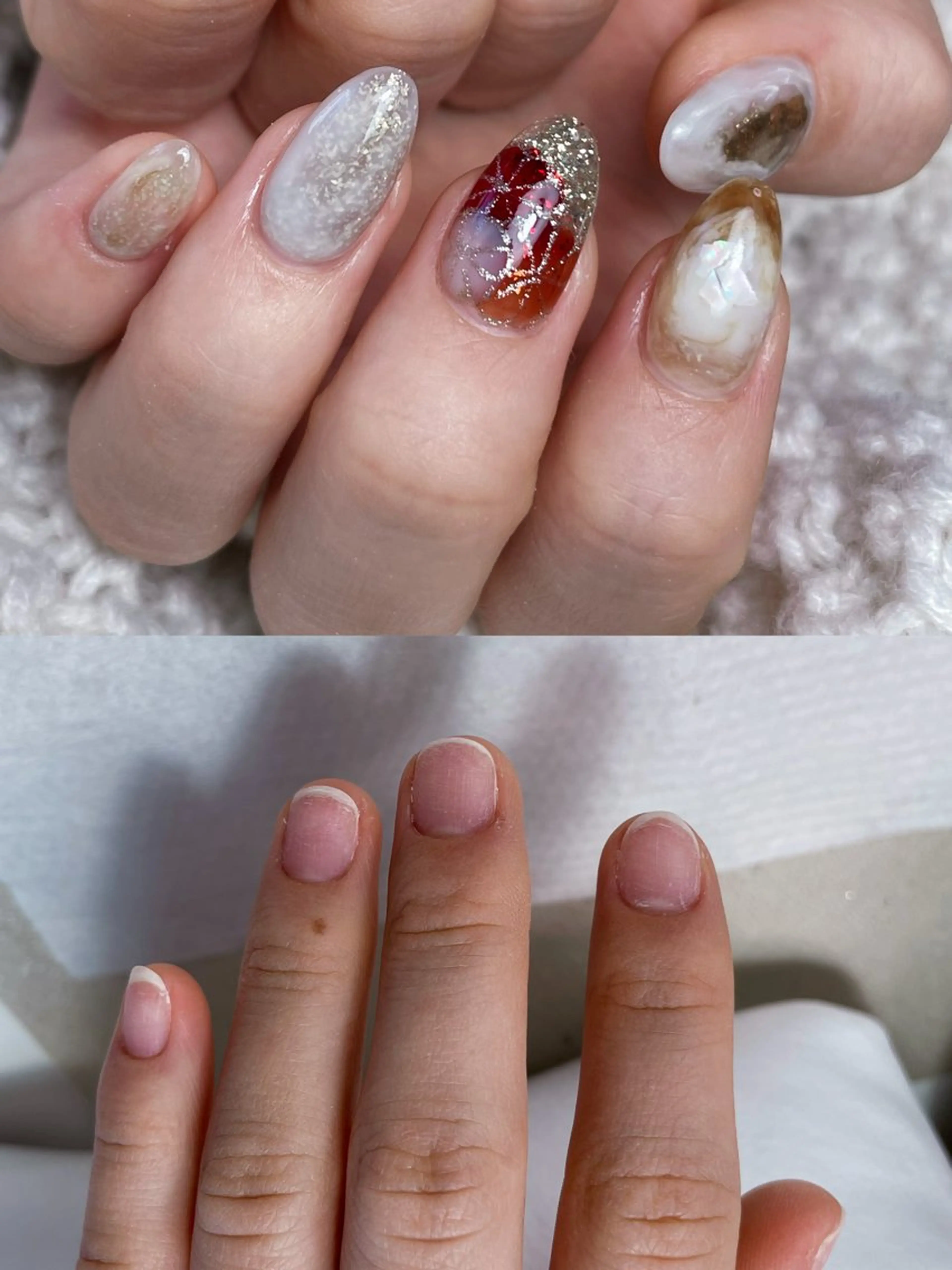 ネイル ハンドネイル 南野 由希のネイルデザイン