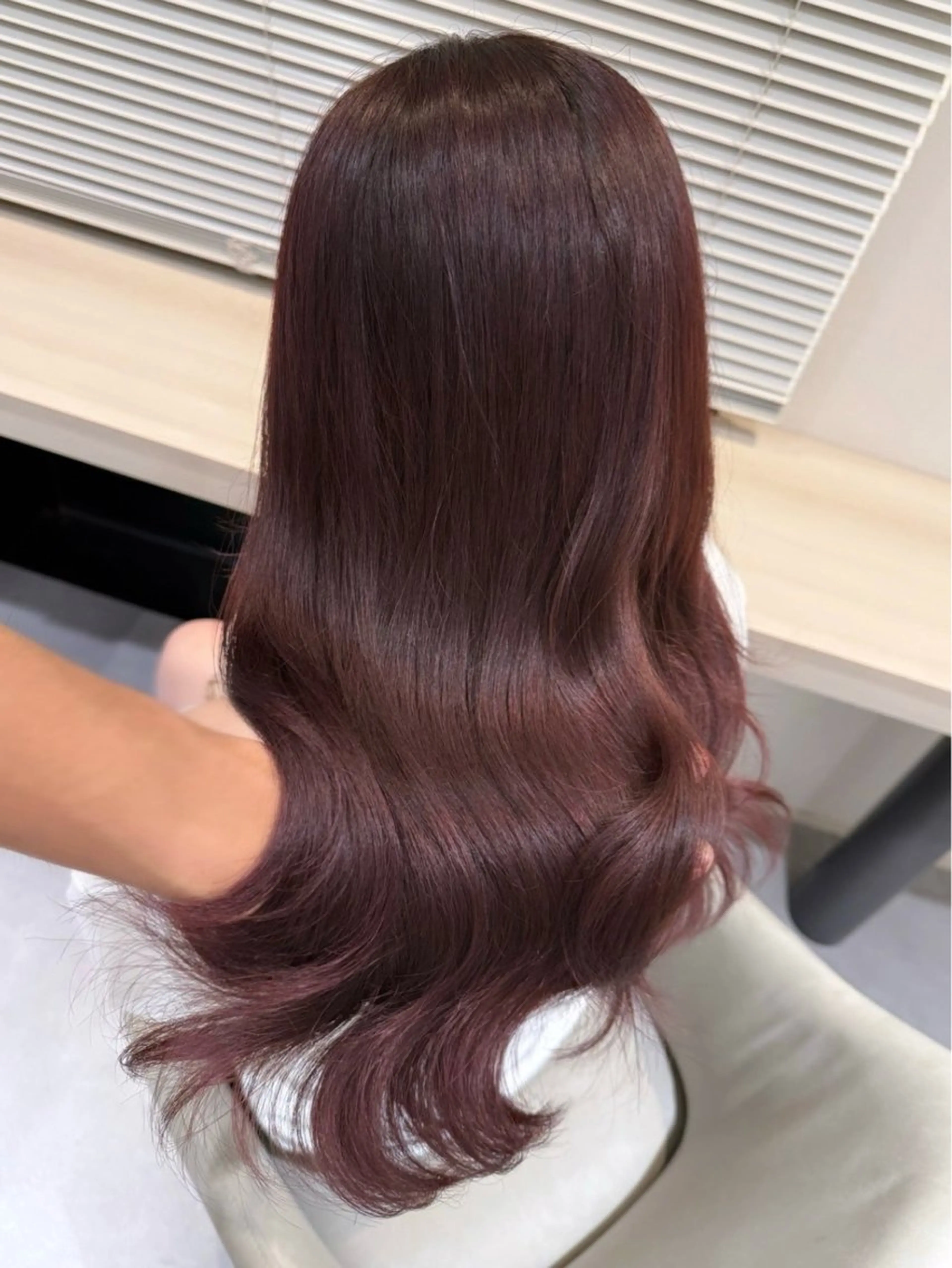 ロング カラー ヘアカラー トリートメント miku/暖色カラー /メンズ歓迎のヘアスタイル