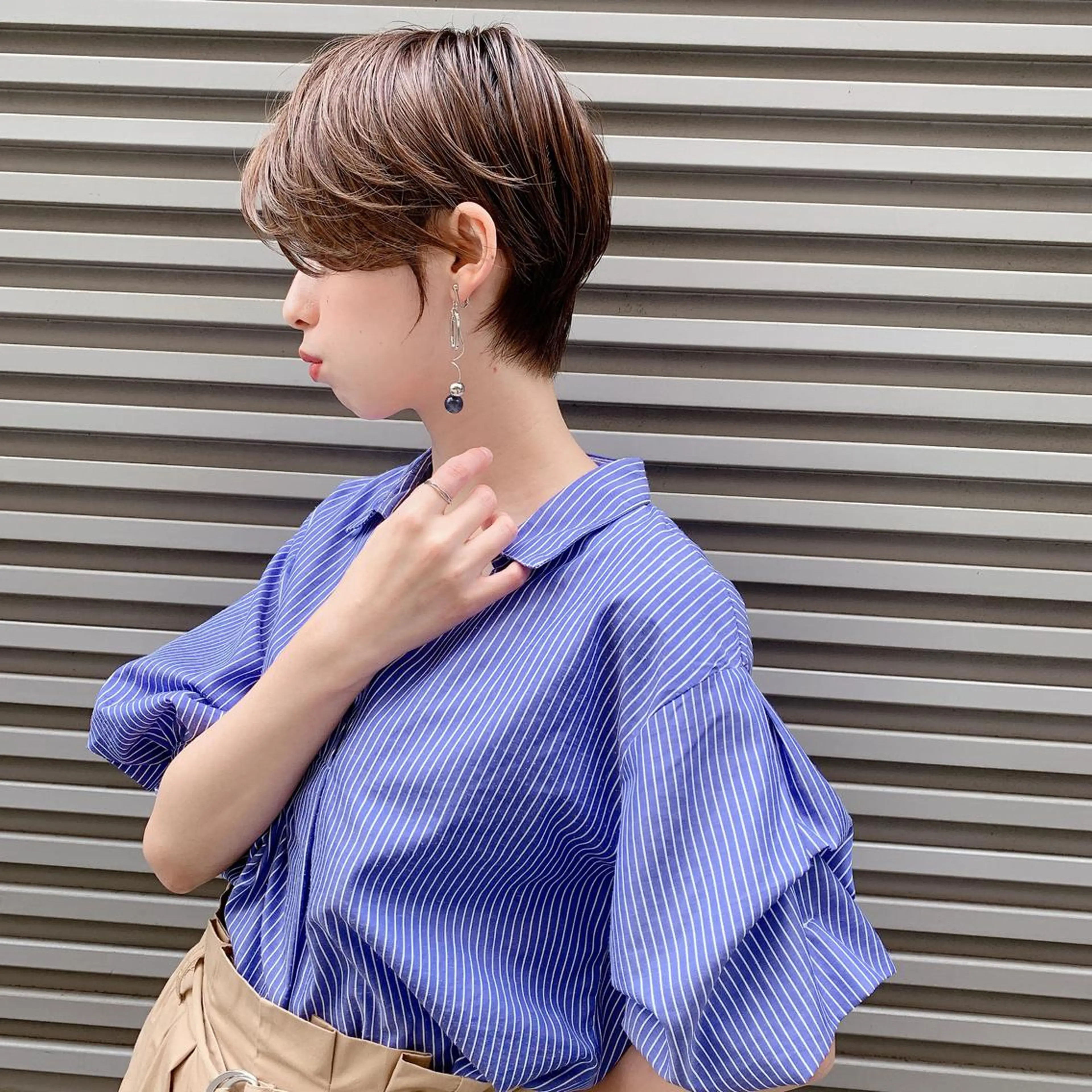 ショート ショート特化美容師 大阪京橋　大本　渉のヘアスタイル