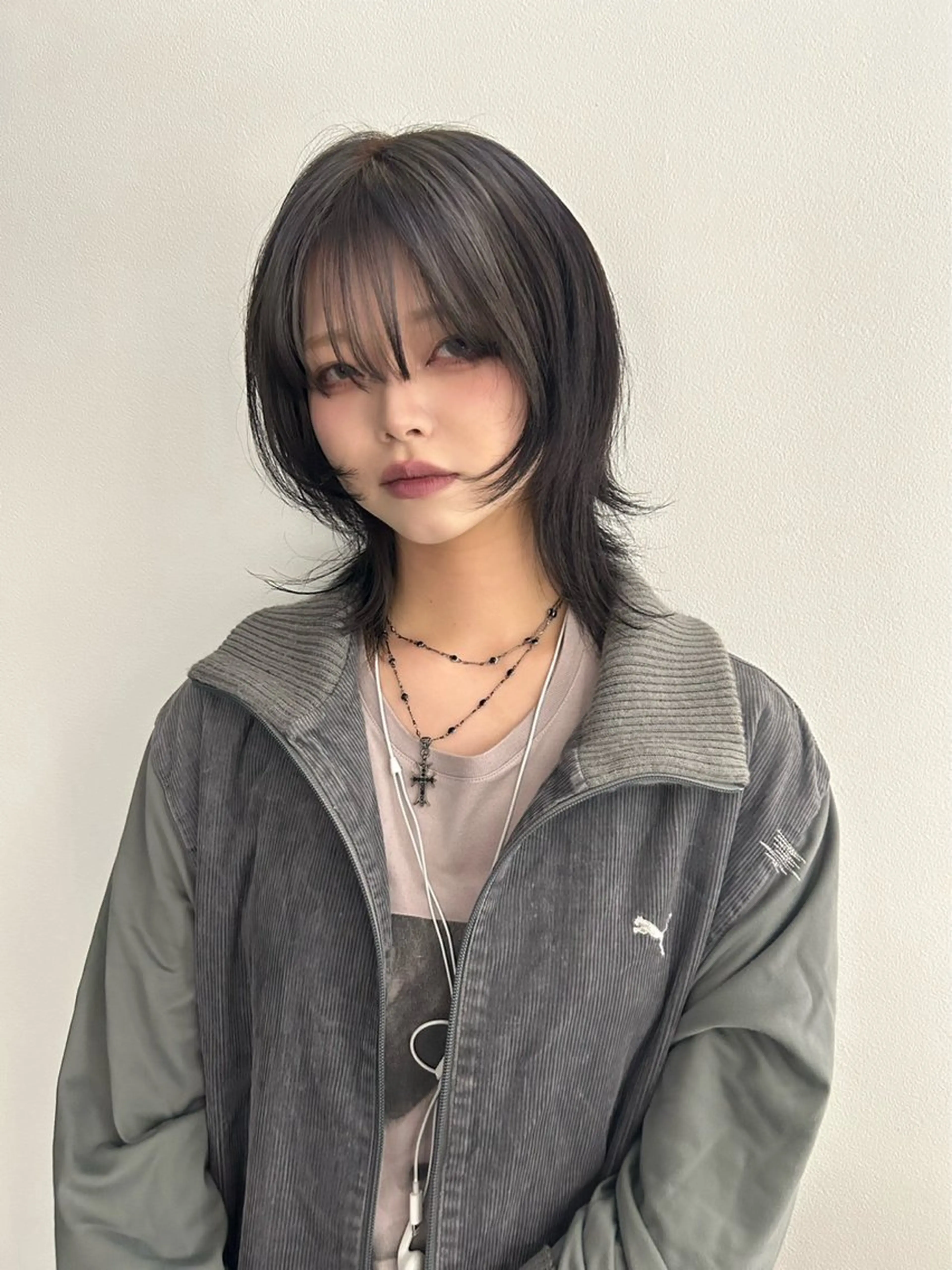 ミディアム 梅田/ 似合わせ/aikoのヘアスタイル